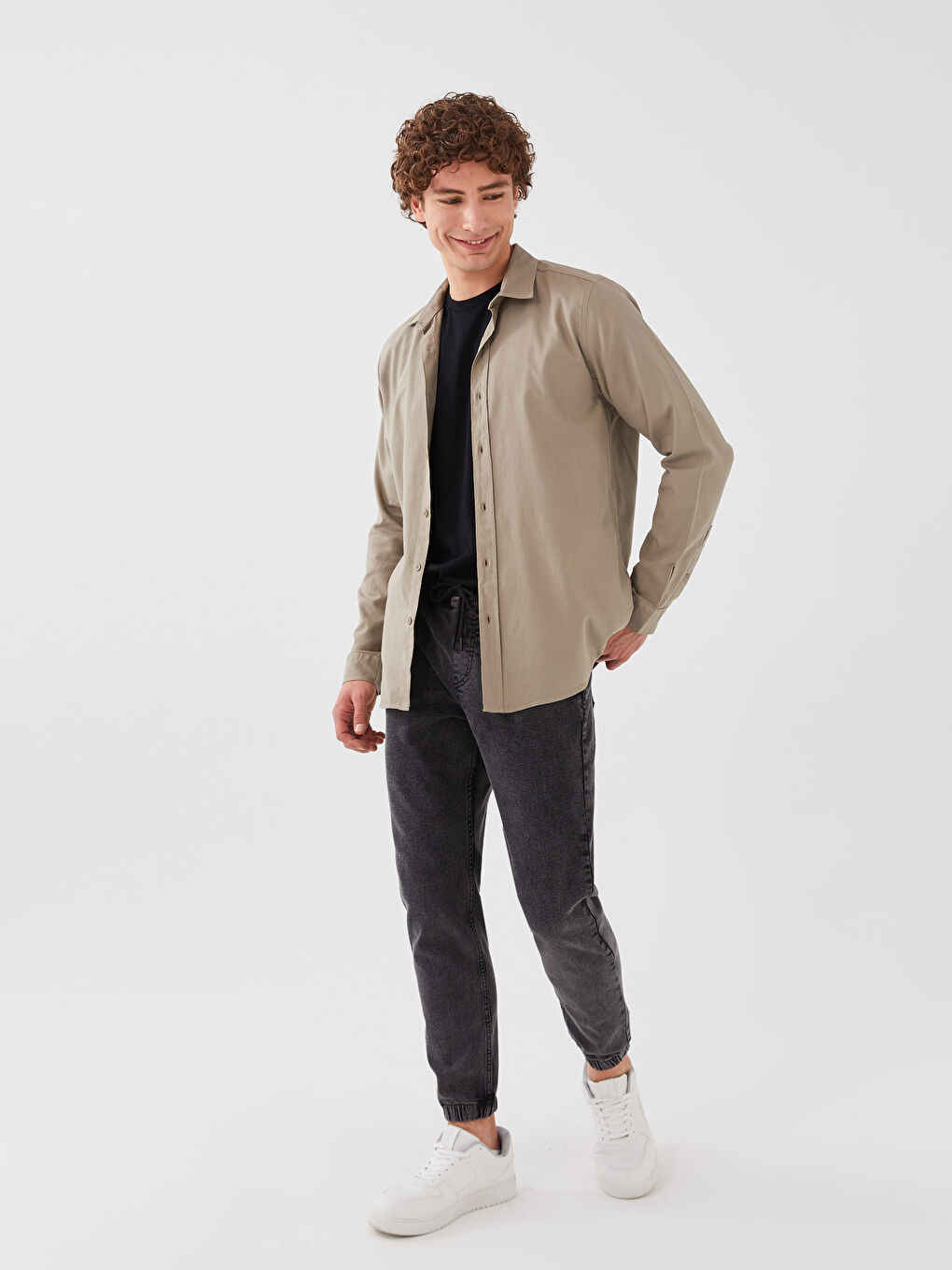 ерлерге арналған жүгіруші джинс шалбар 780-1