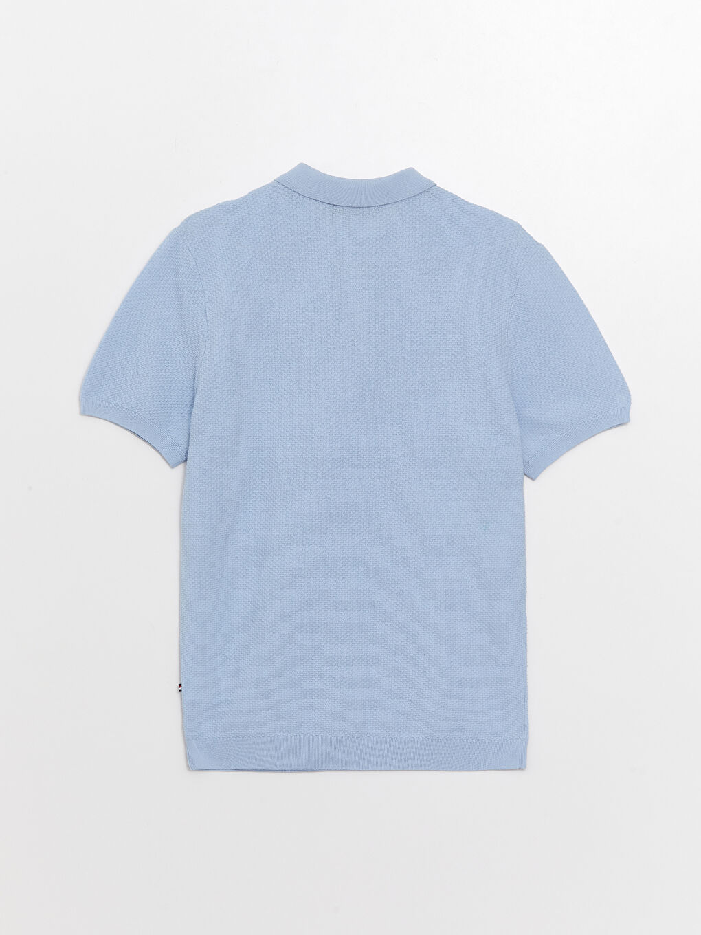 Rollkragen Kurzarm Herren Strickpullover-6