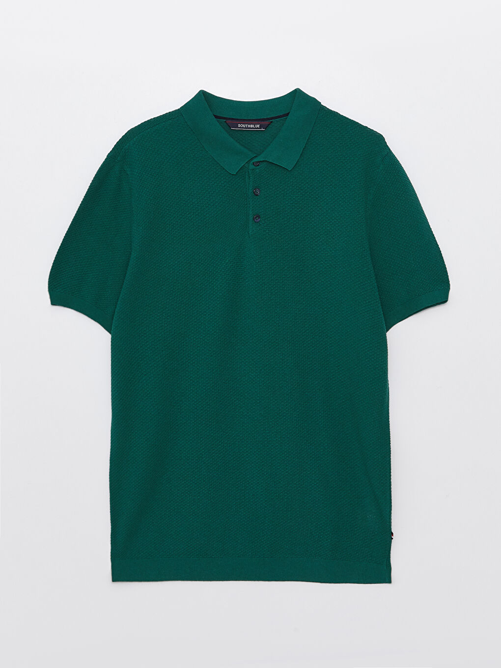Men's Polo Collar Knitted T-Shirt-5