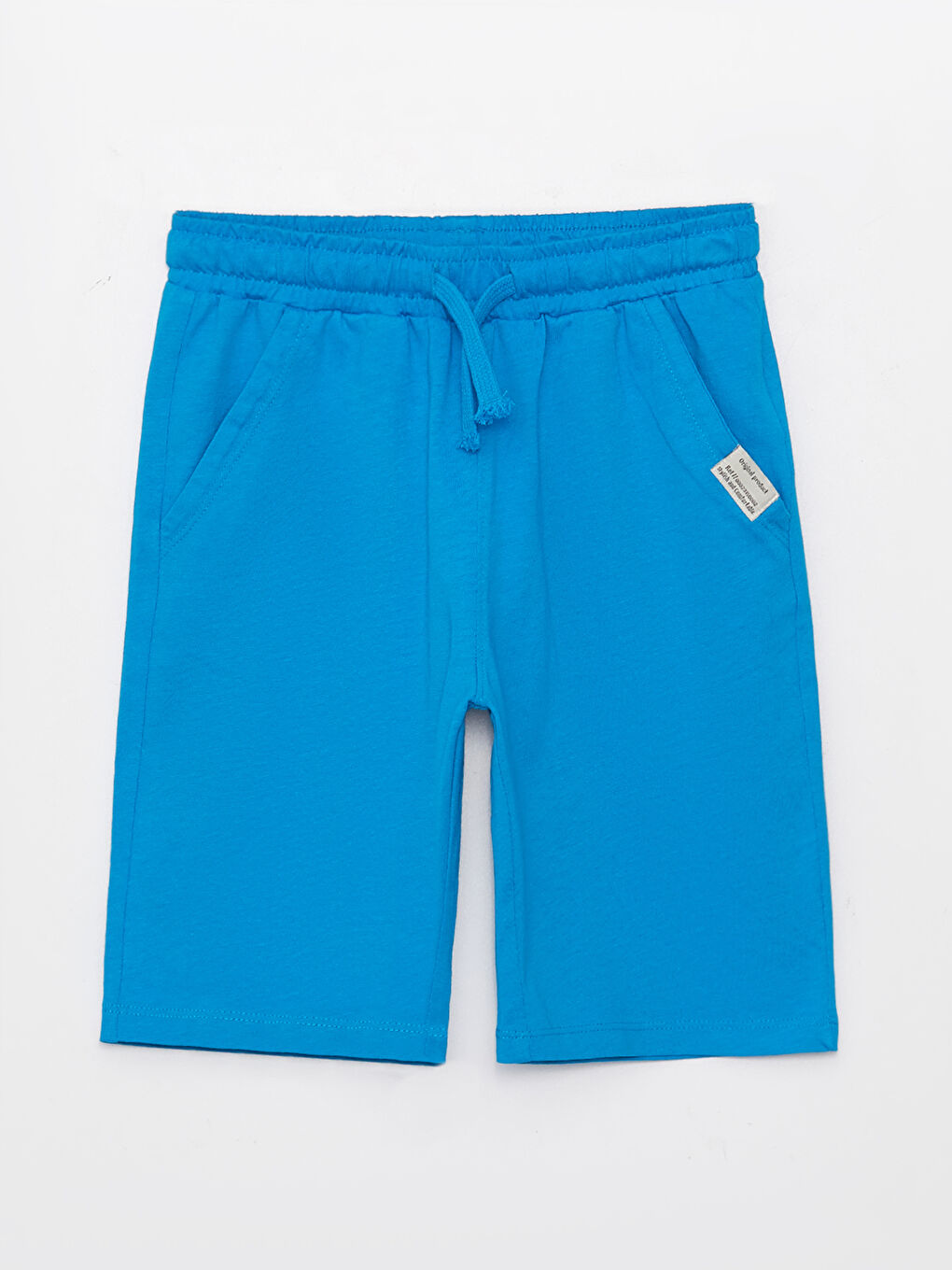 Elasticated Waist Basic Boys' Shorts -S32384Z4-GVU