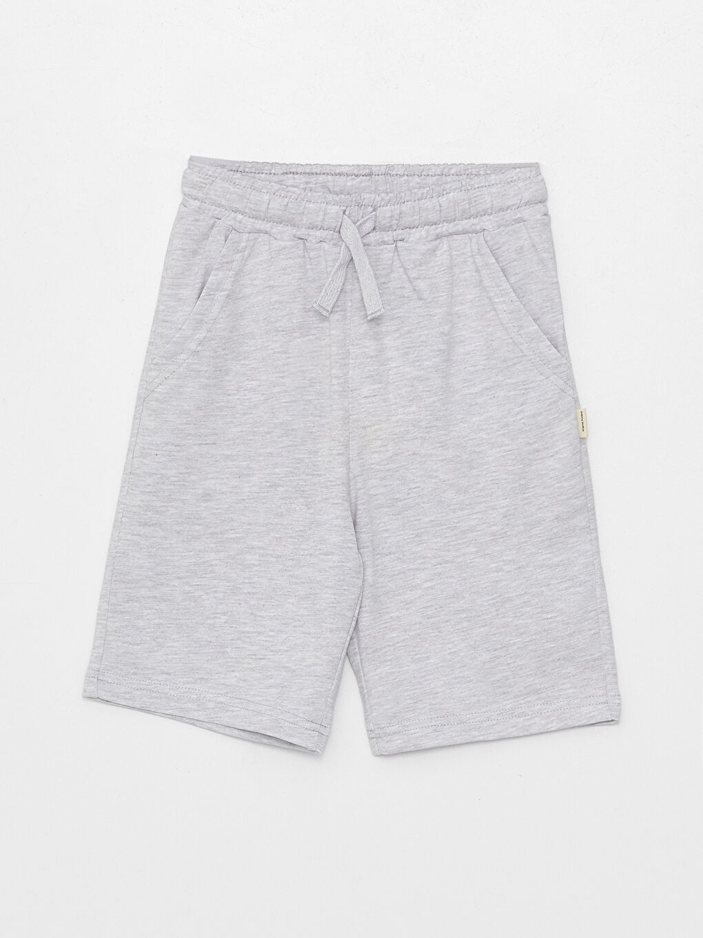 Elasticated Waist Basic Boys' Shorts -S32384Z4-LAK