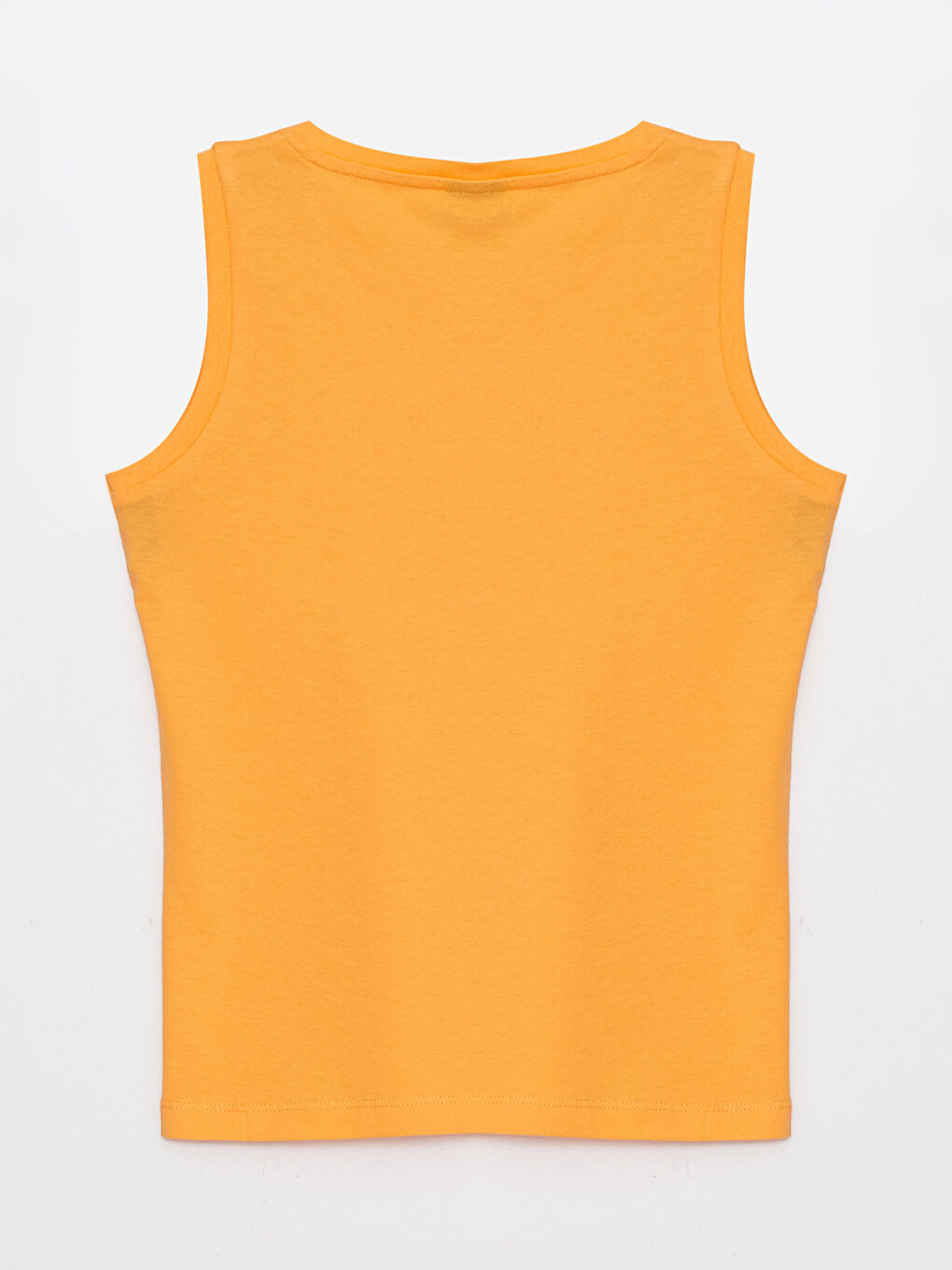 Crew Neck Printed Boys' Vest-1