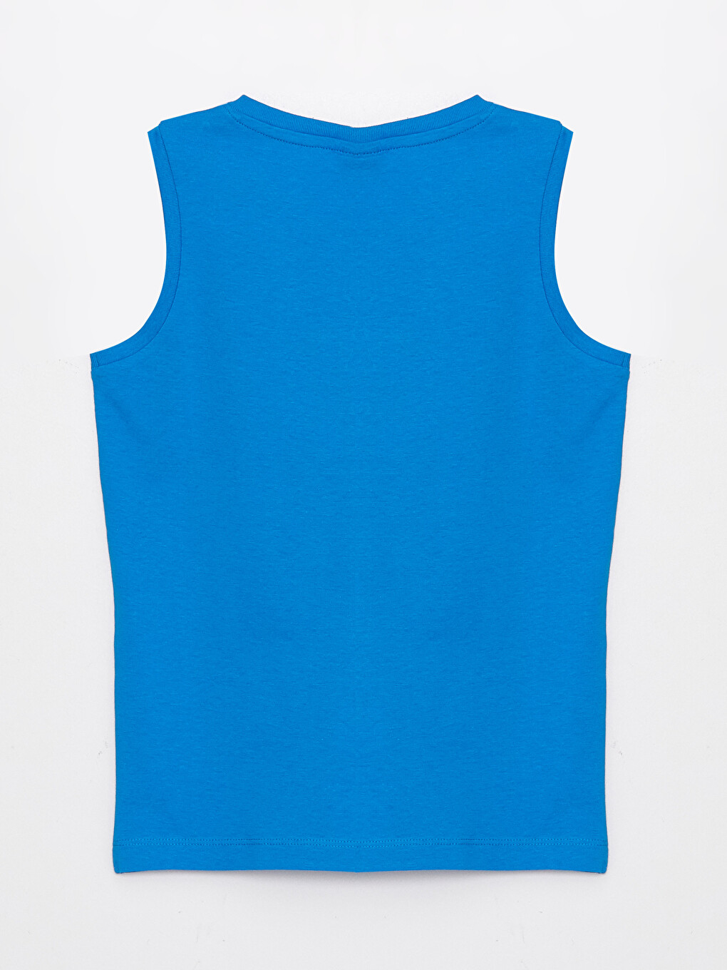 Crew Neck Printed Boys' Vest-1