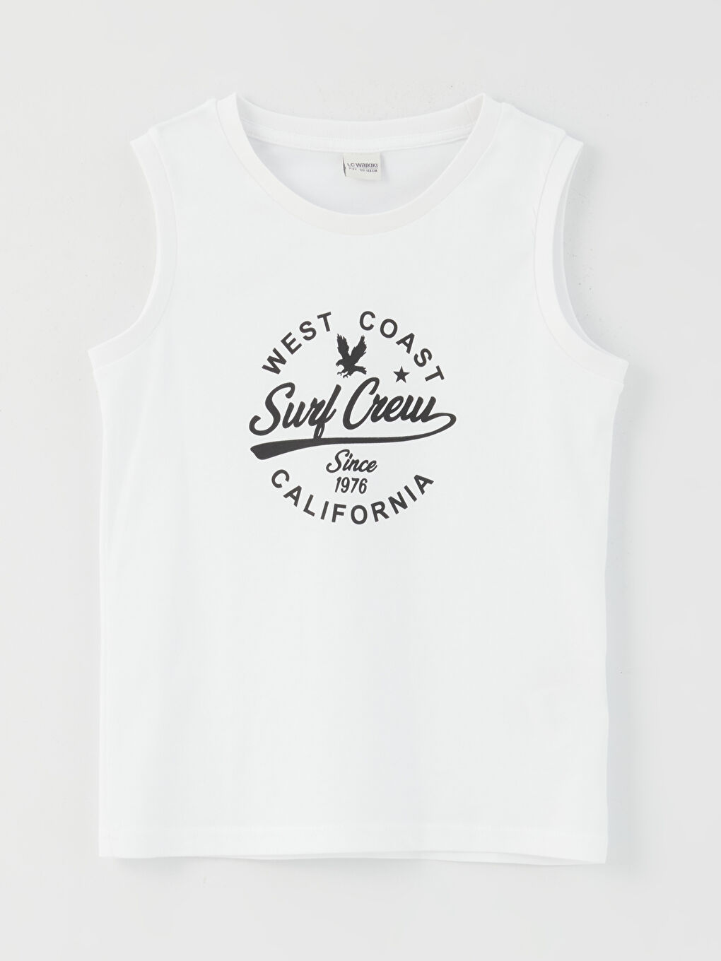 Crew Neck Printed Boys' Vest -S32387Z4-R9K