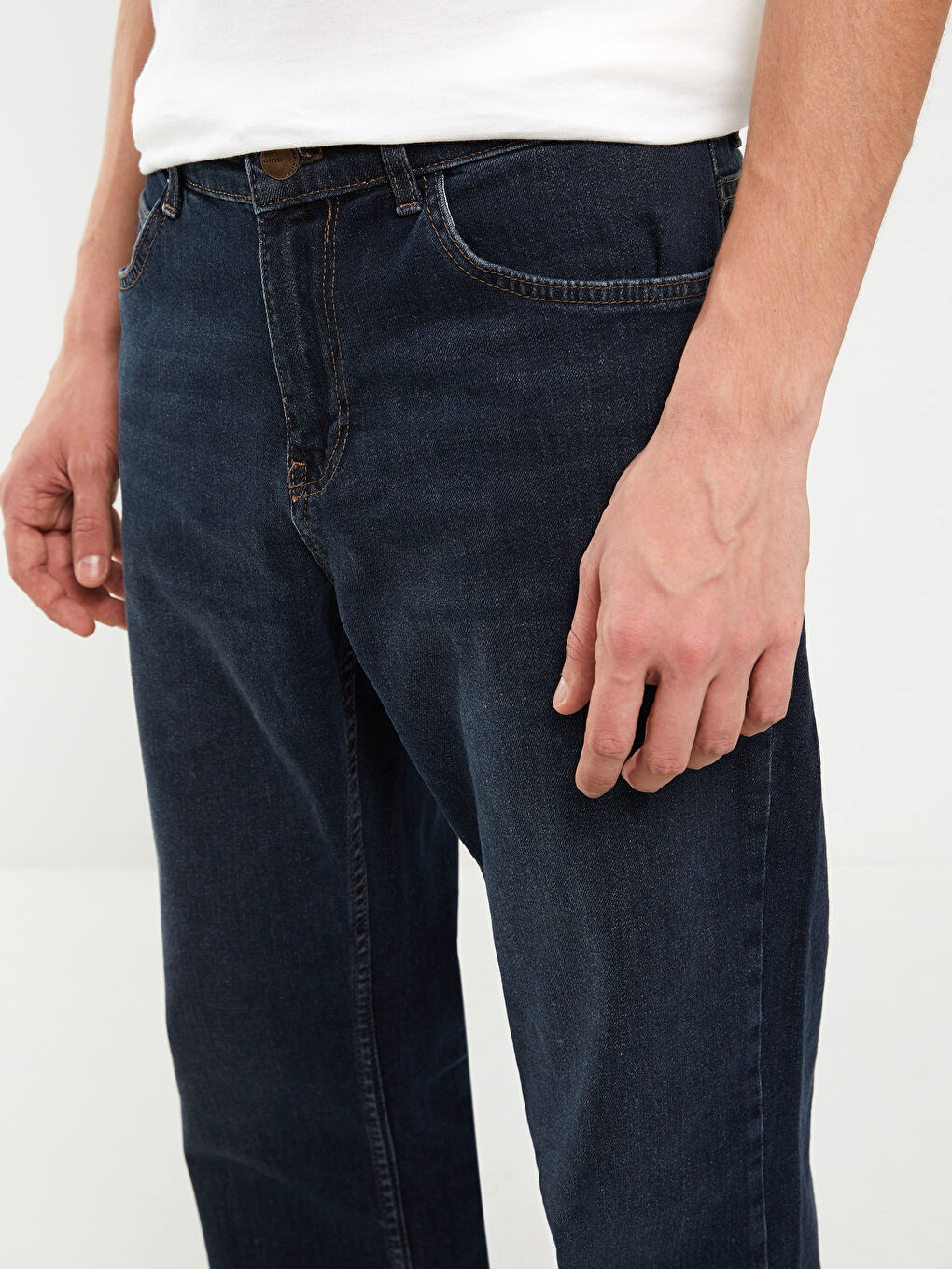 İndigo 790 Rahat Kalıp Erkek Jean Pantolon-4