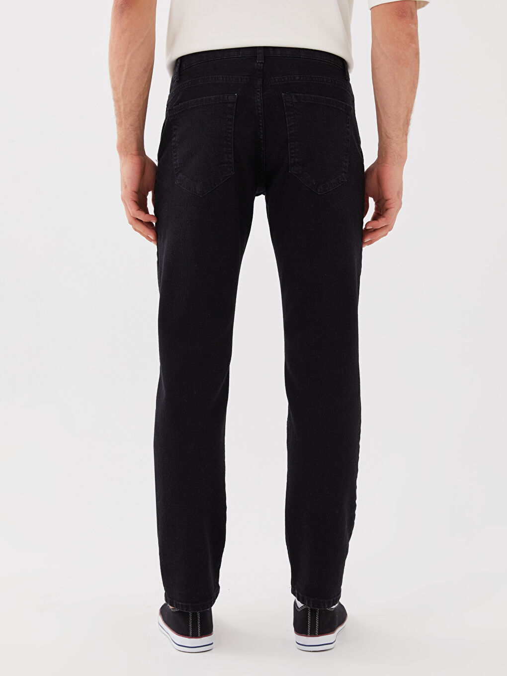 Siyah 880 Chino Fit Erkek Jean Pantolon-3