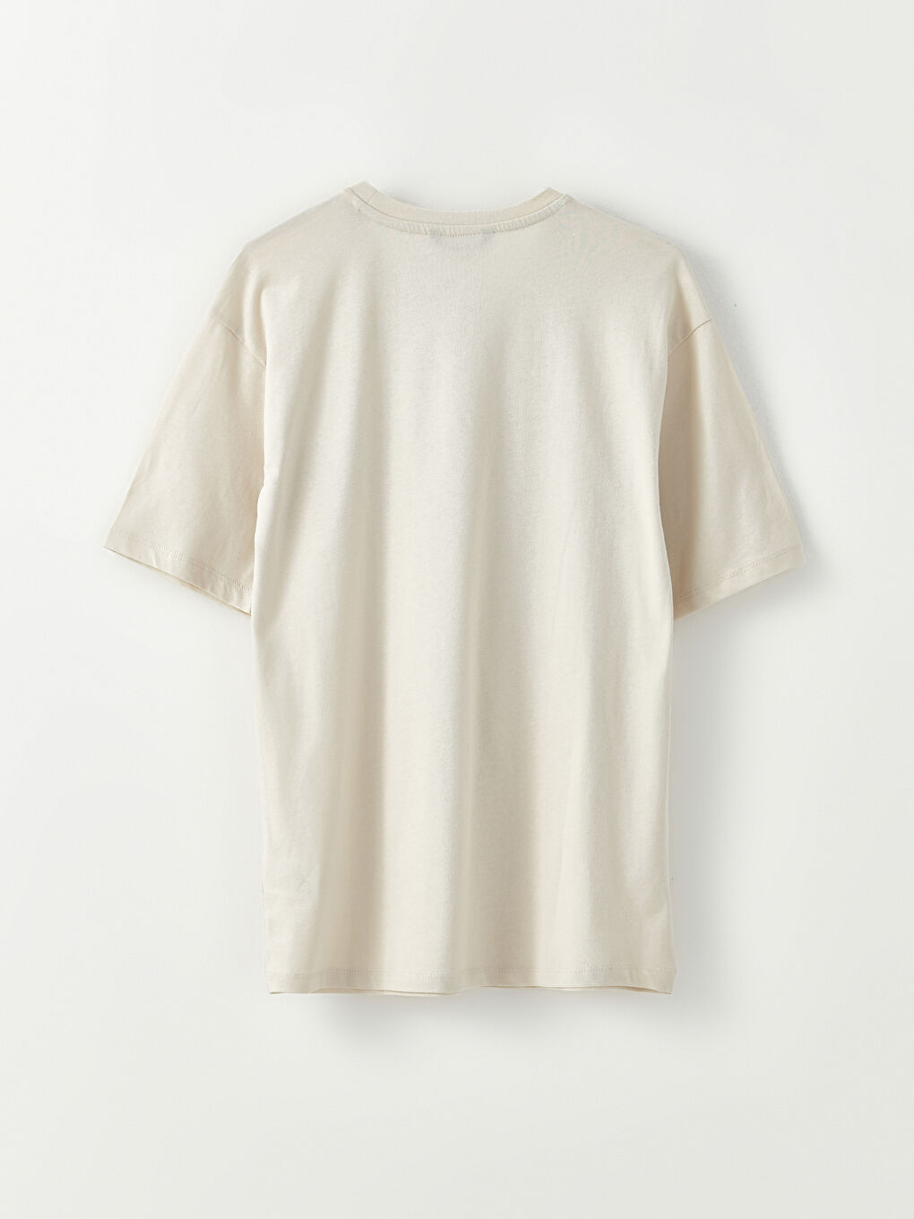 Crew Neck Short Sleeve Printed Combed Cotton Men's T-shirt-6