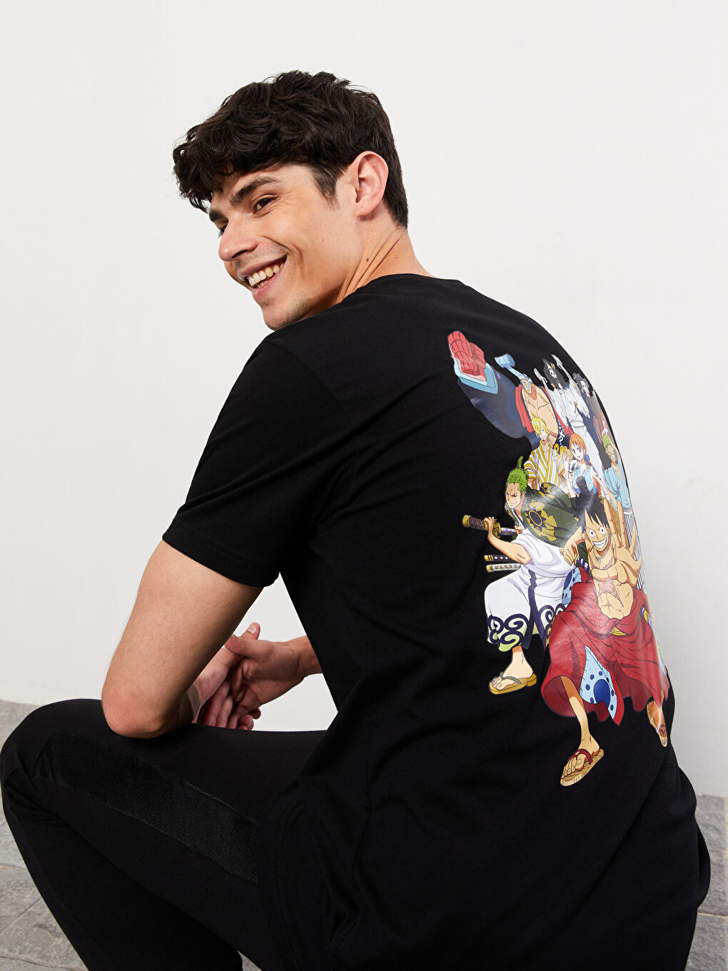 XSIDE T-shirt à Manches Courtes Imprimé pour Hommes avec Col Rond -S32432Z8-CVL