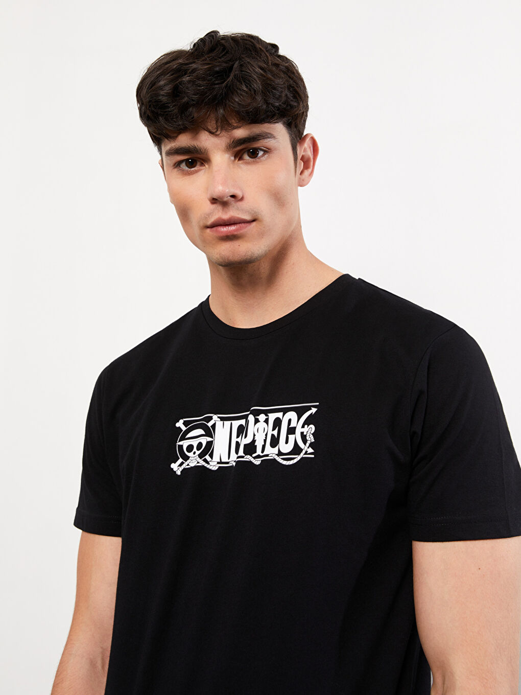 トップス TIM LEHI STANDARD CREW NECK T-SHIRTBALCK XSIDE Crew Neck Short Sleeve Men's Textured T-Shirt
