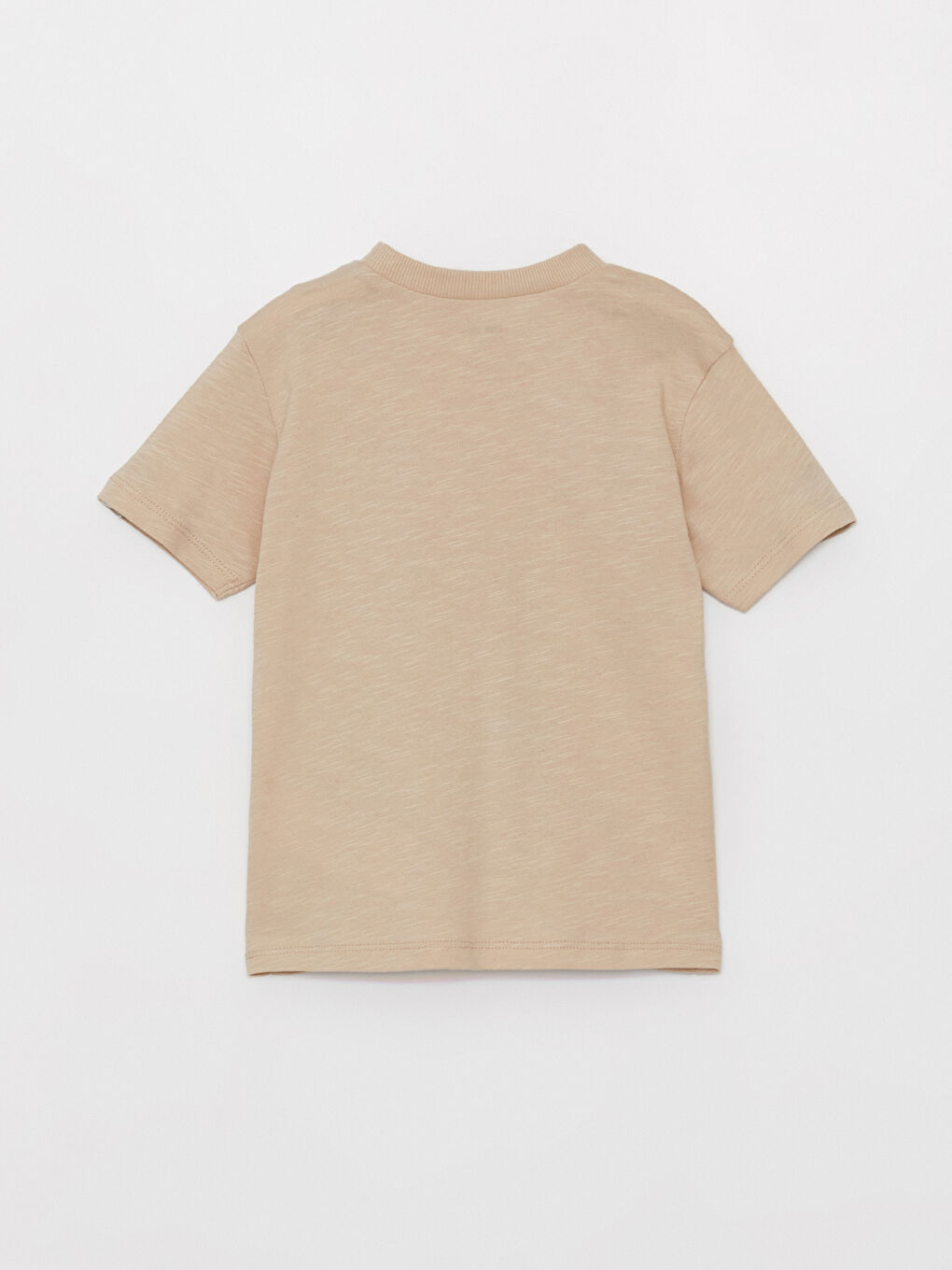 Crew Neck Short Sleeve Baby Boys' T-Shirt-2