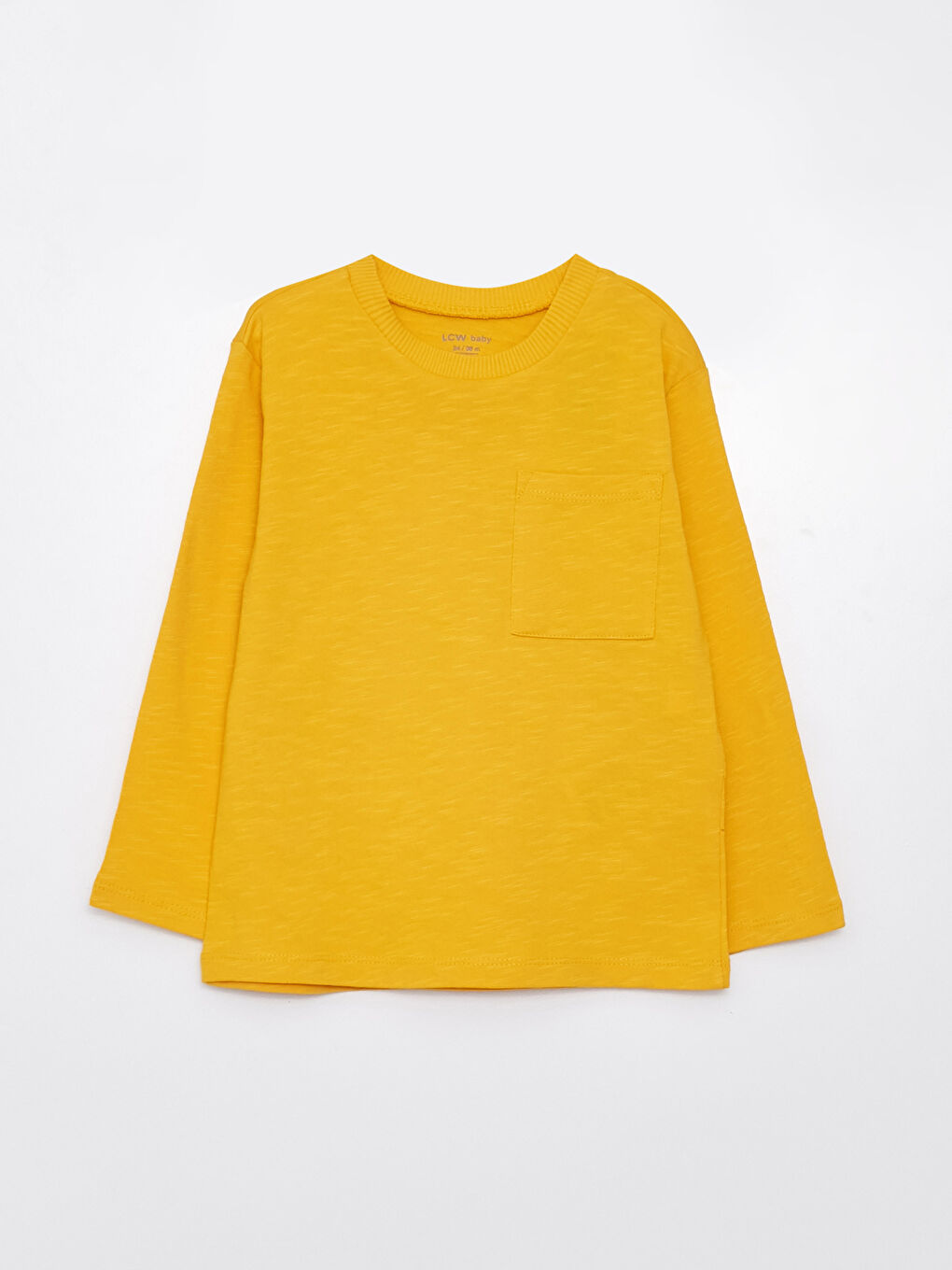 LCW baby Crew Neck Long Sleeve Baby Boys' T-Shirt -S32436Z1-QX6