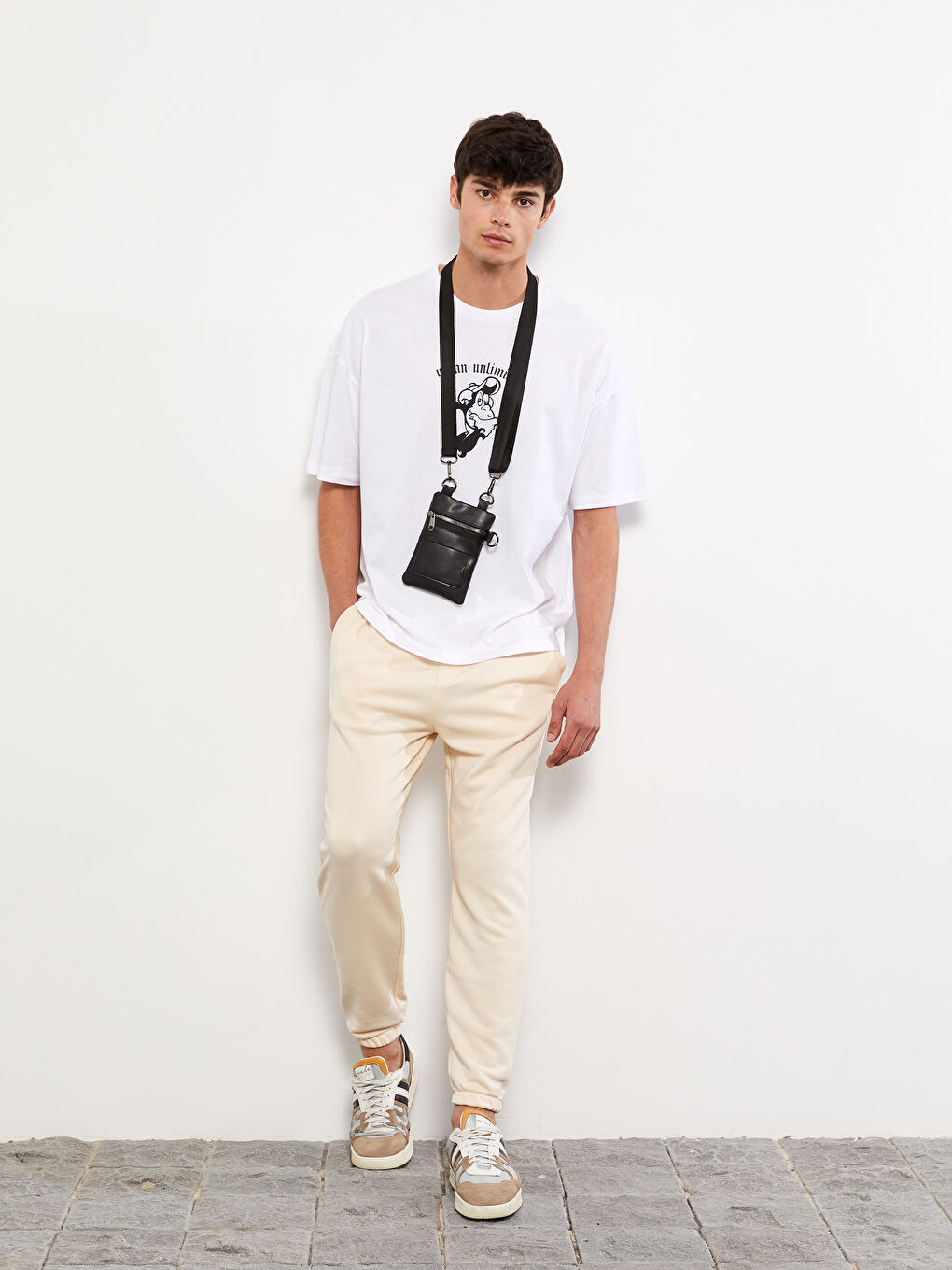 ерлерге арналған еркін пішім джоггер спорттық шалбары