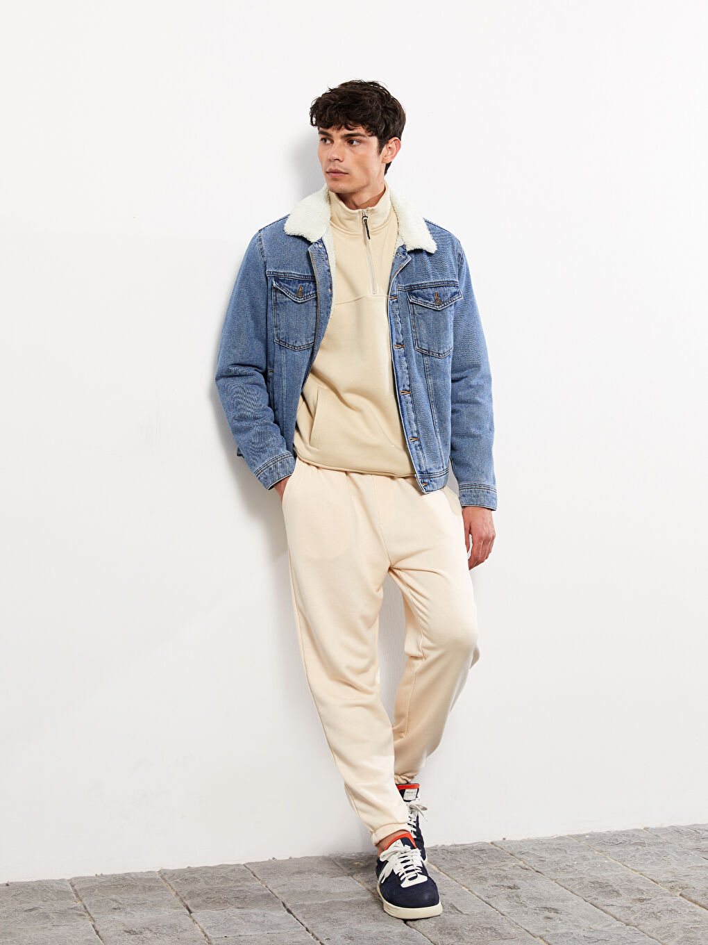 Relaxed Fit Men's Jogger Sweatpants-1