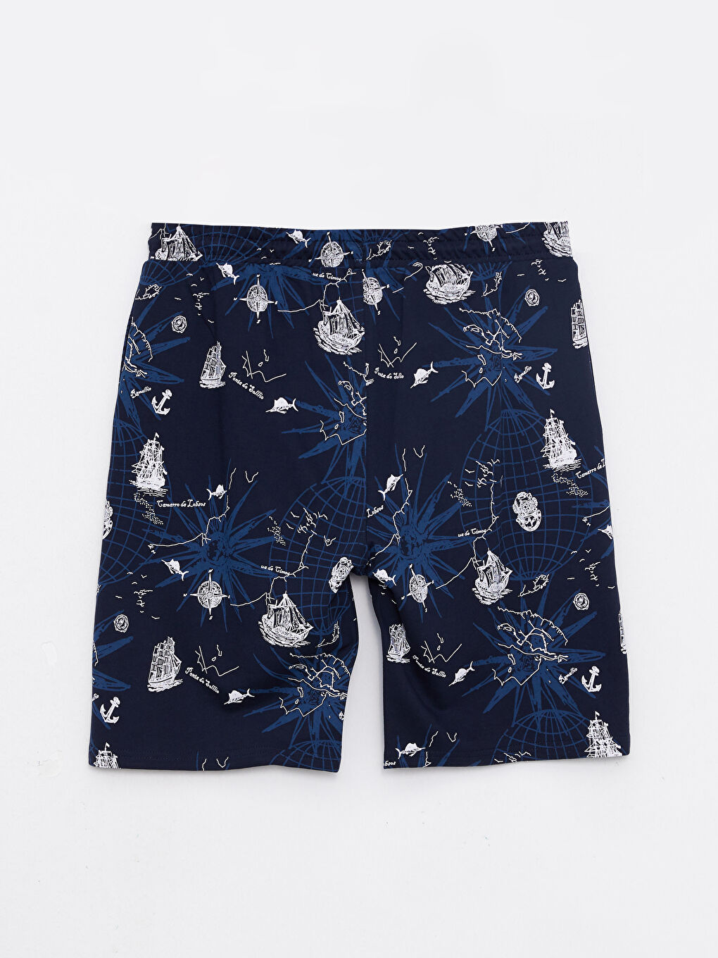 Slim Fit Patterned Men's Shorts -S32446Z8-HRZ
