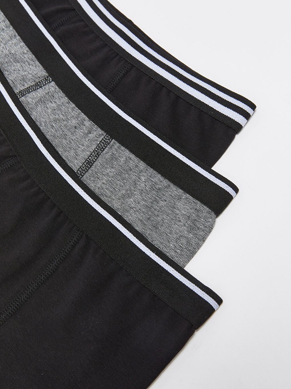 Lot de 3 Caleçons Boxers en Coton Basique pour Garçons-2