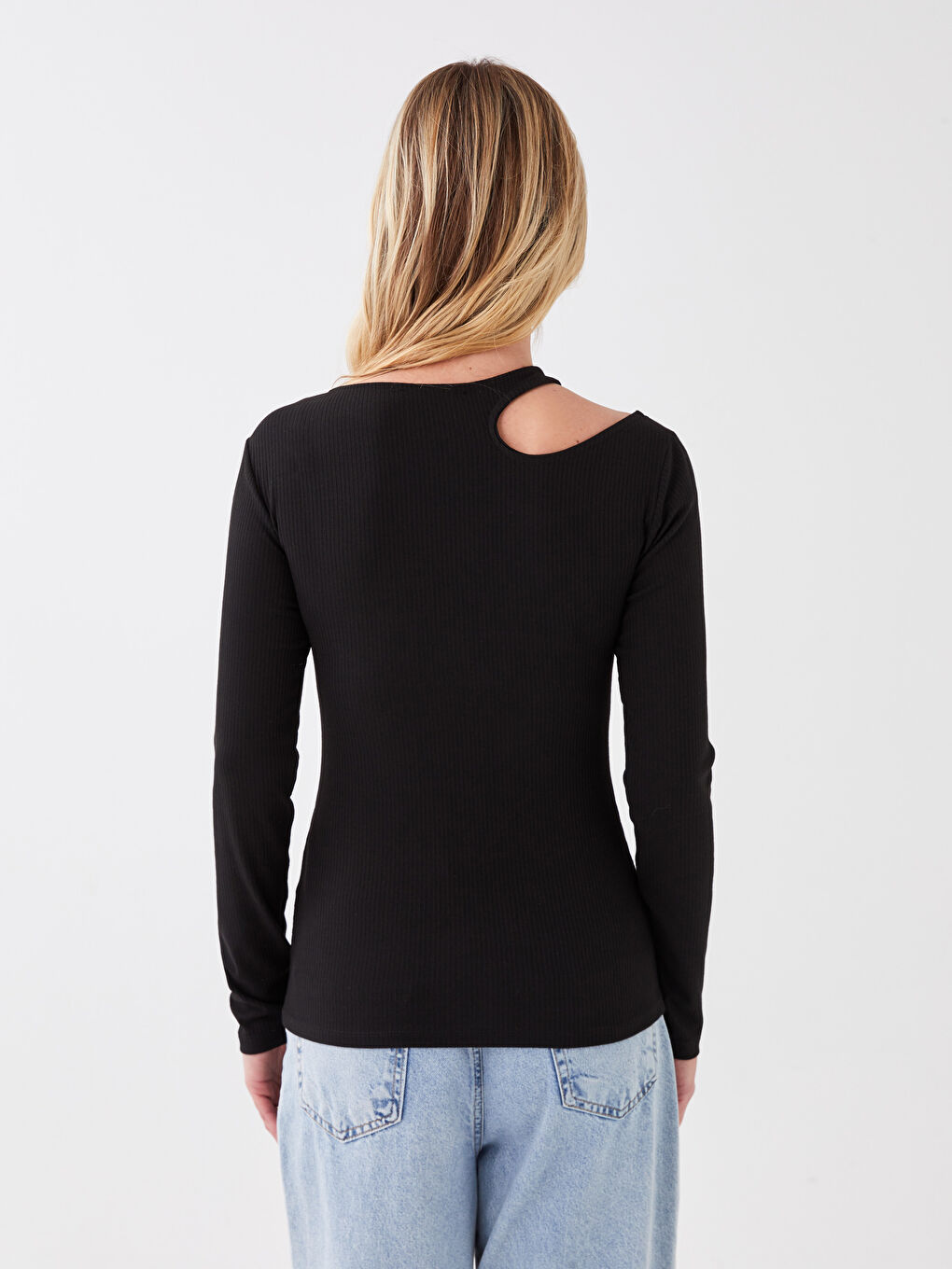 LC Waikiki Crew Neck Plain Long Sleeve Women's T-Shirt -S32469Z8-CVL