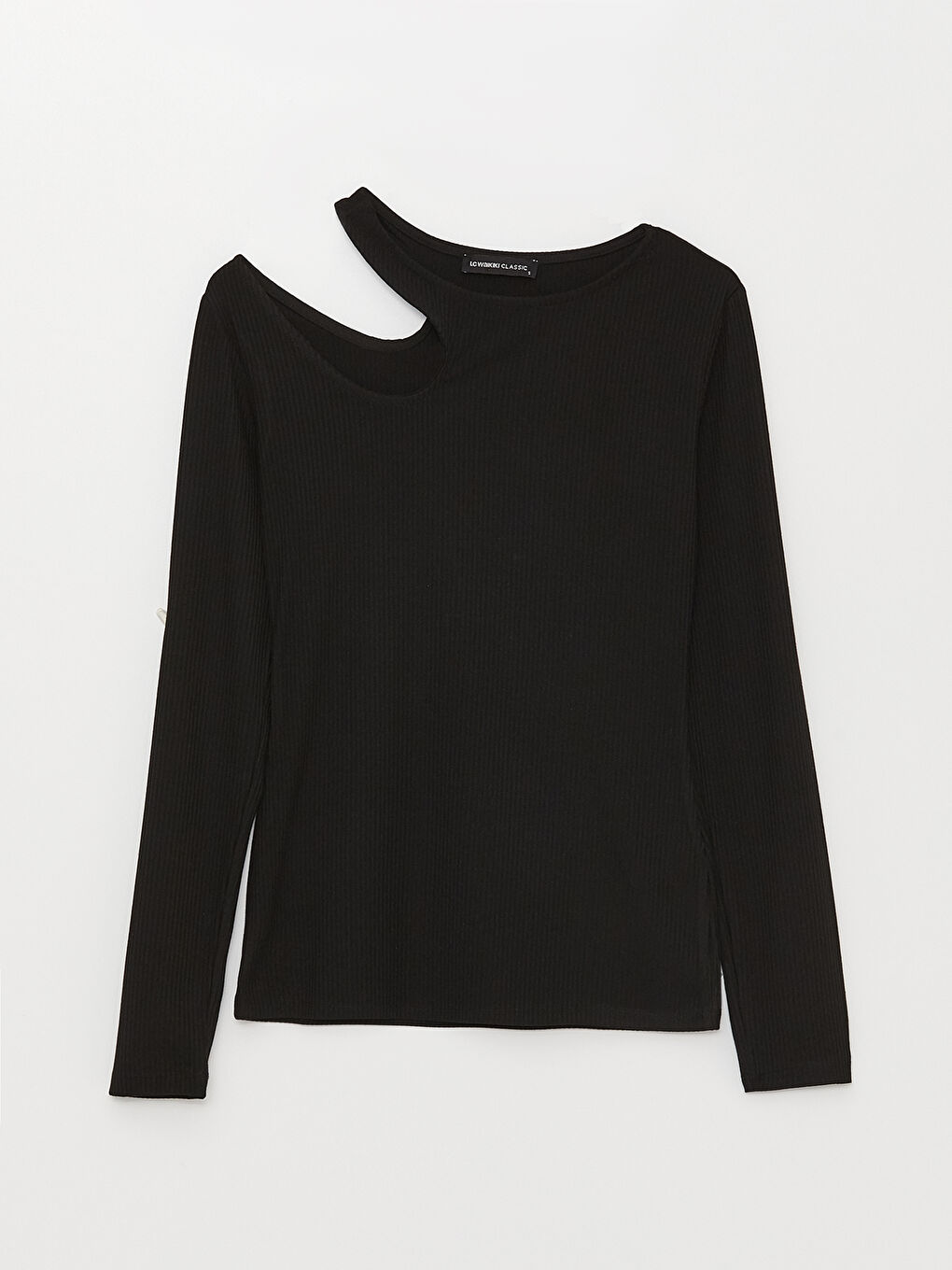 LC Waikiki Crew Neck Plain Long Sleeve Women's T-Shirt -S32469Z8-CVL