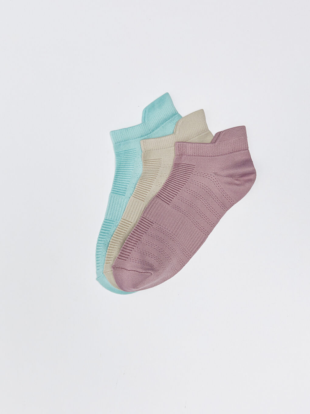 Women Patterned Booties Socks 3-Pack-5