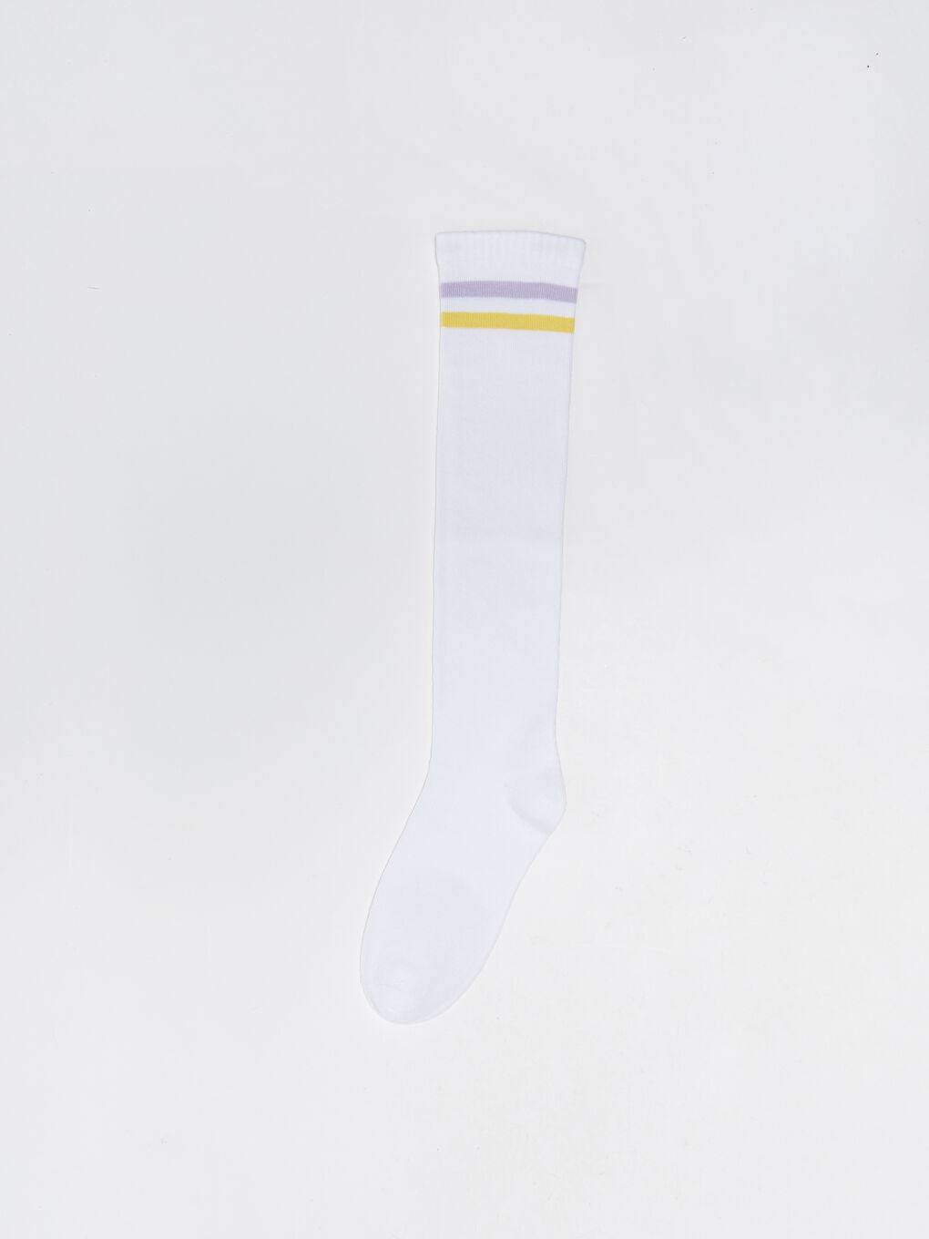 Women's Striped Knee High Socks-5