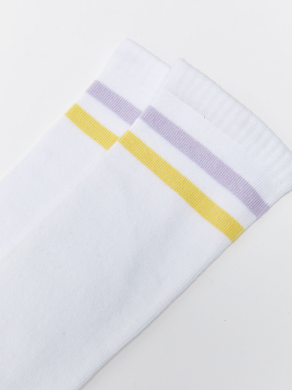 Women's Striped Knee High Socks-6