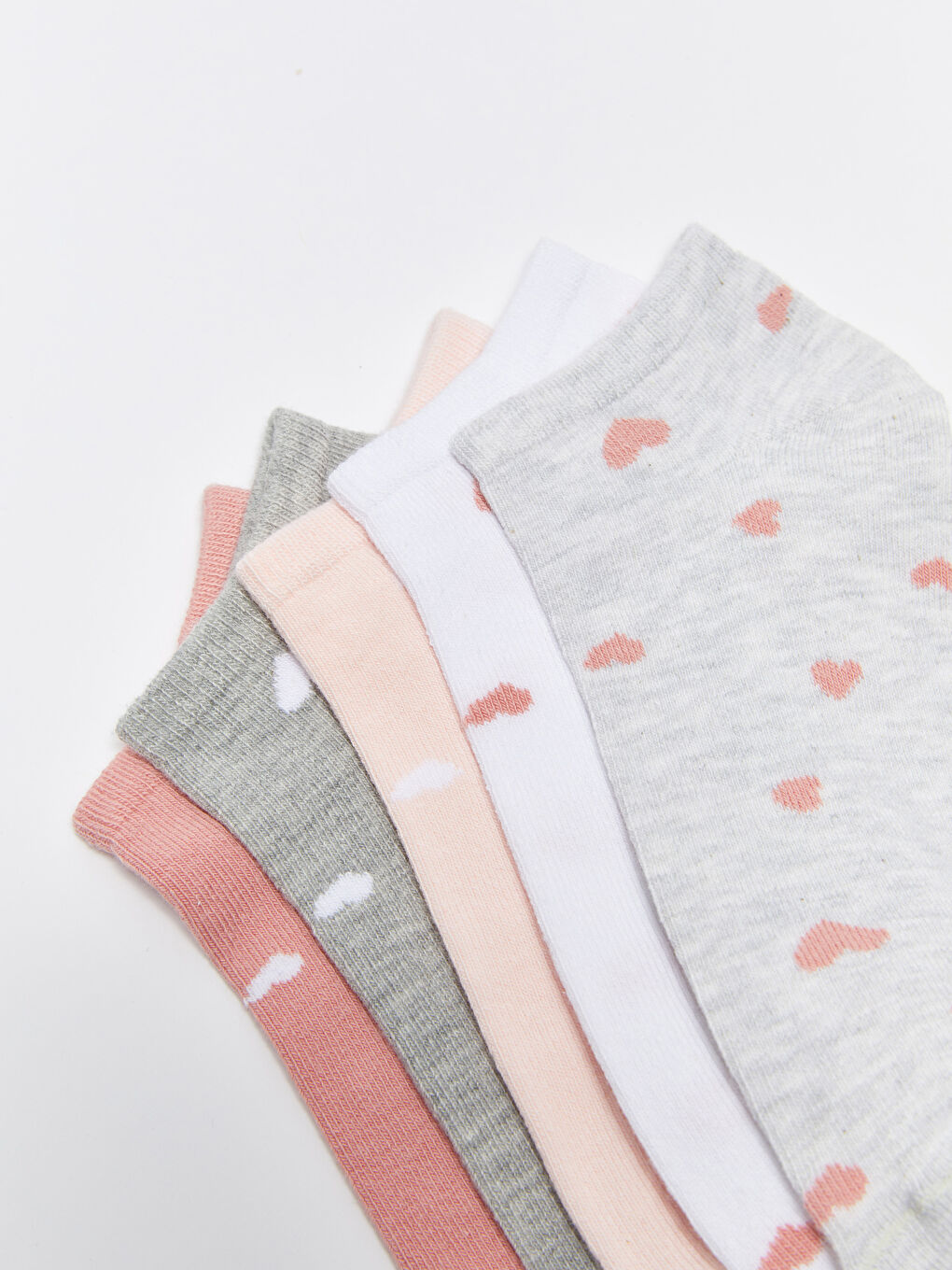 Women's Patterned Booties Socks 5-Pack-2