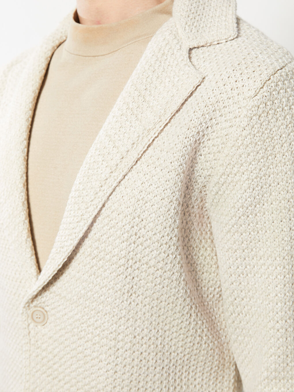 Slim Fit Shawl Collar Men's Knitwear Cardigan -S32531Z8-HZZ