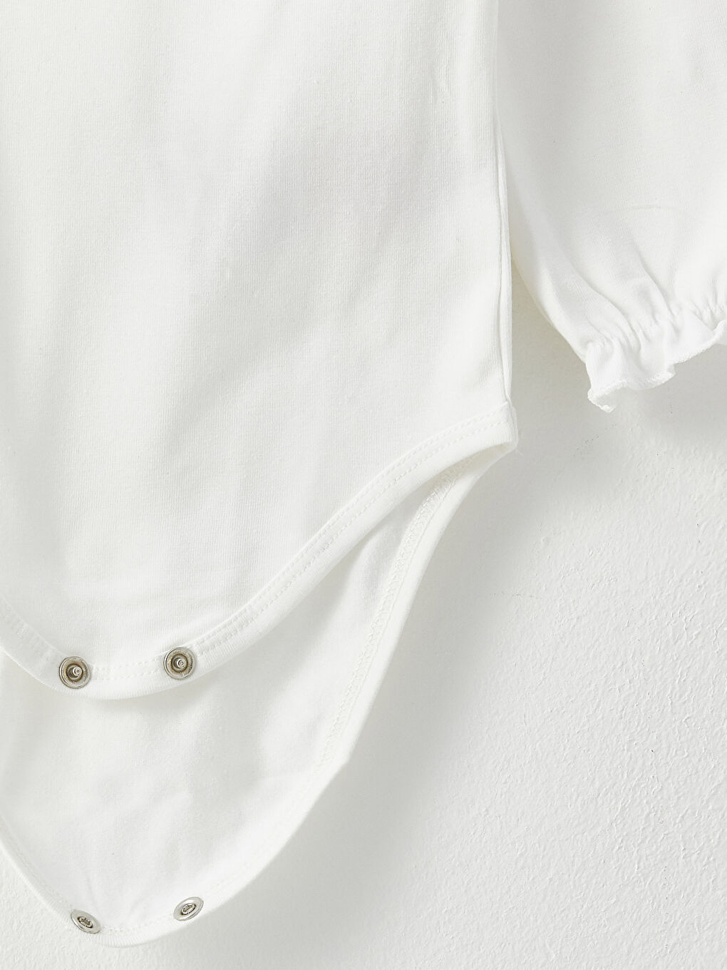 Crew Neck Long Sleeved Printed Baby Girl Snap fastener Body and Salopet Skirt 2 Piece Set-3