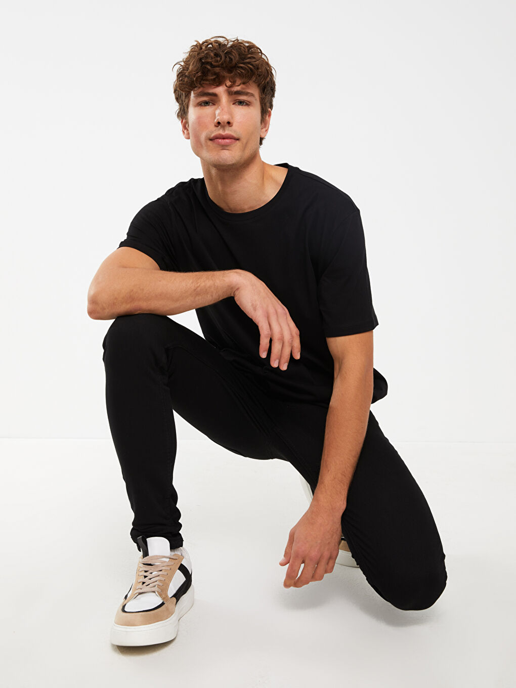 Crew Neck Jersey Men's T-Shirt