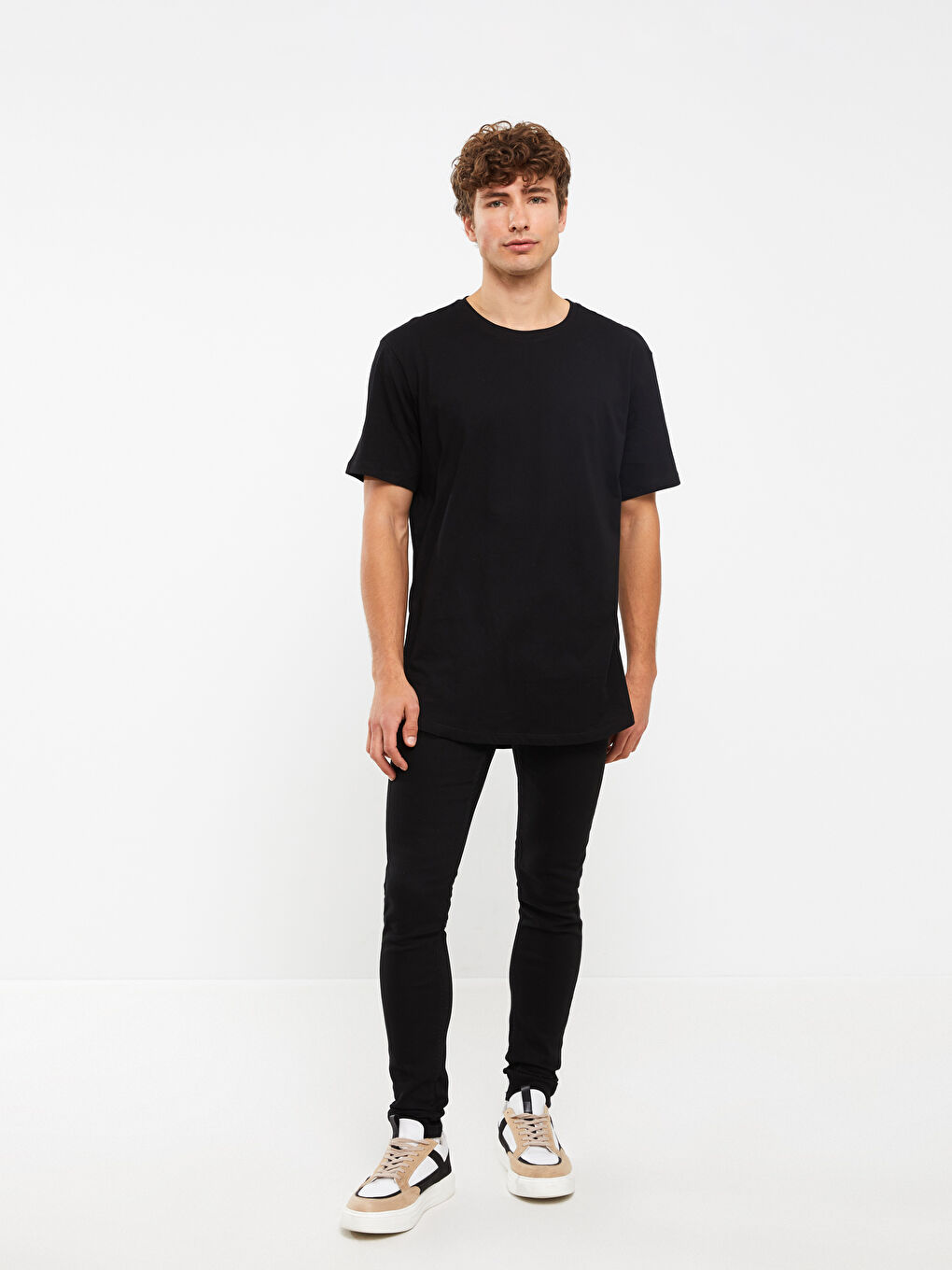 Crew Neck Jersey Men's T-Shirt-1