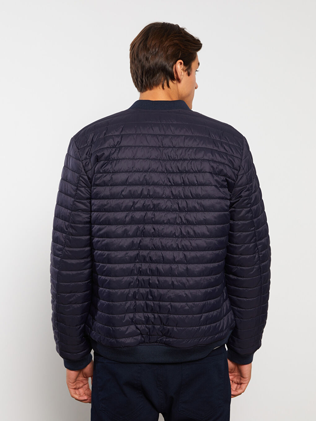 LCW Vision Slim Fit College Collar Men's Coat -S32591Z8-RFD