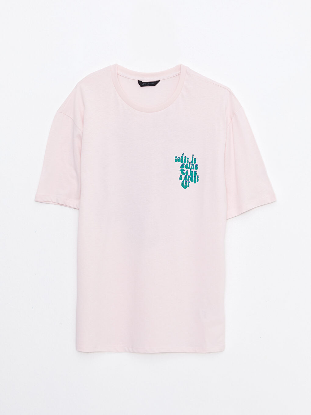 تيشيرت رجالي بياقة دائرية قماش جيرسي-6