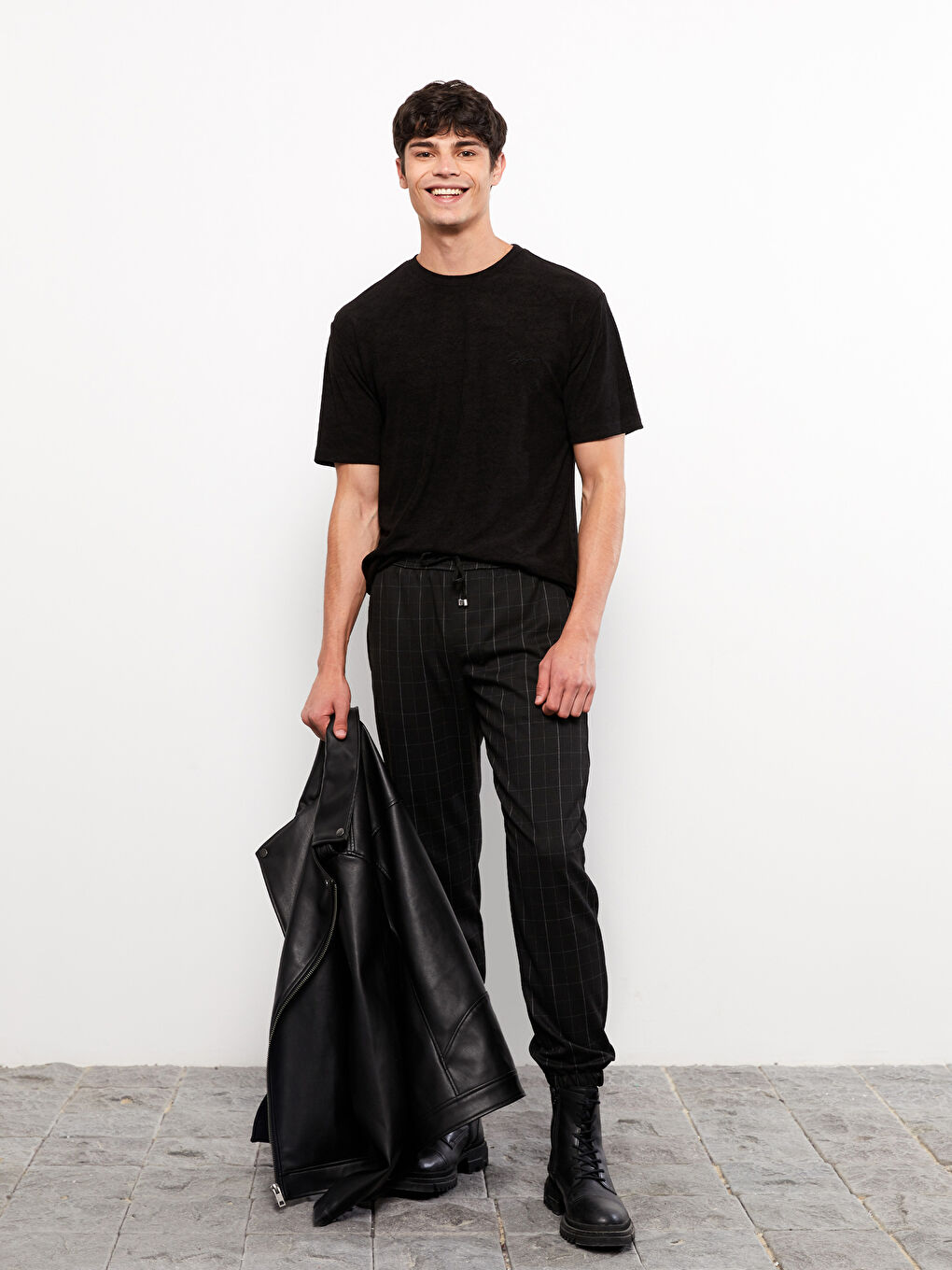 Crew Neck Short Sleeve Men's T-Shirt