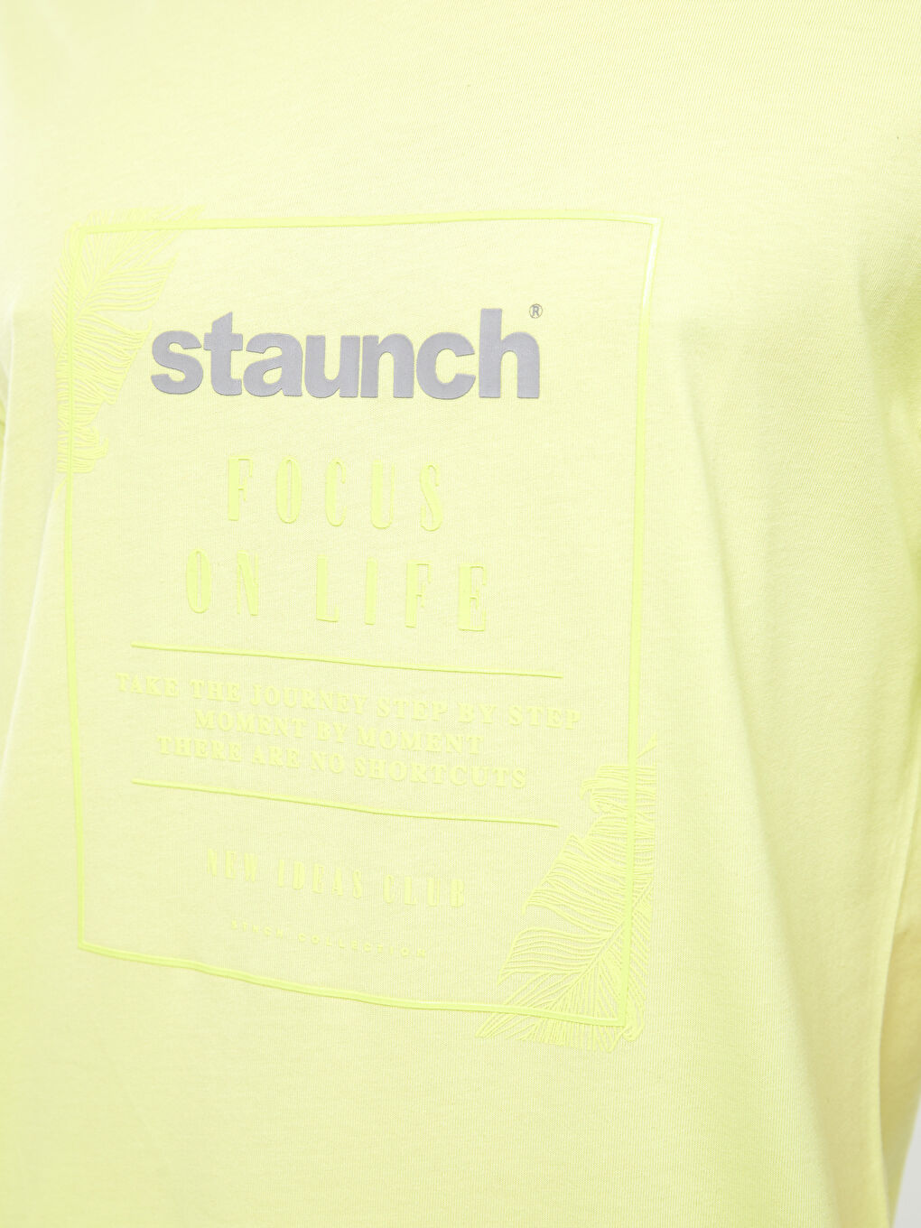 Crew Neck Short Sleeve Printed Combed Cotton Men's T-shirt-3