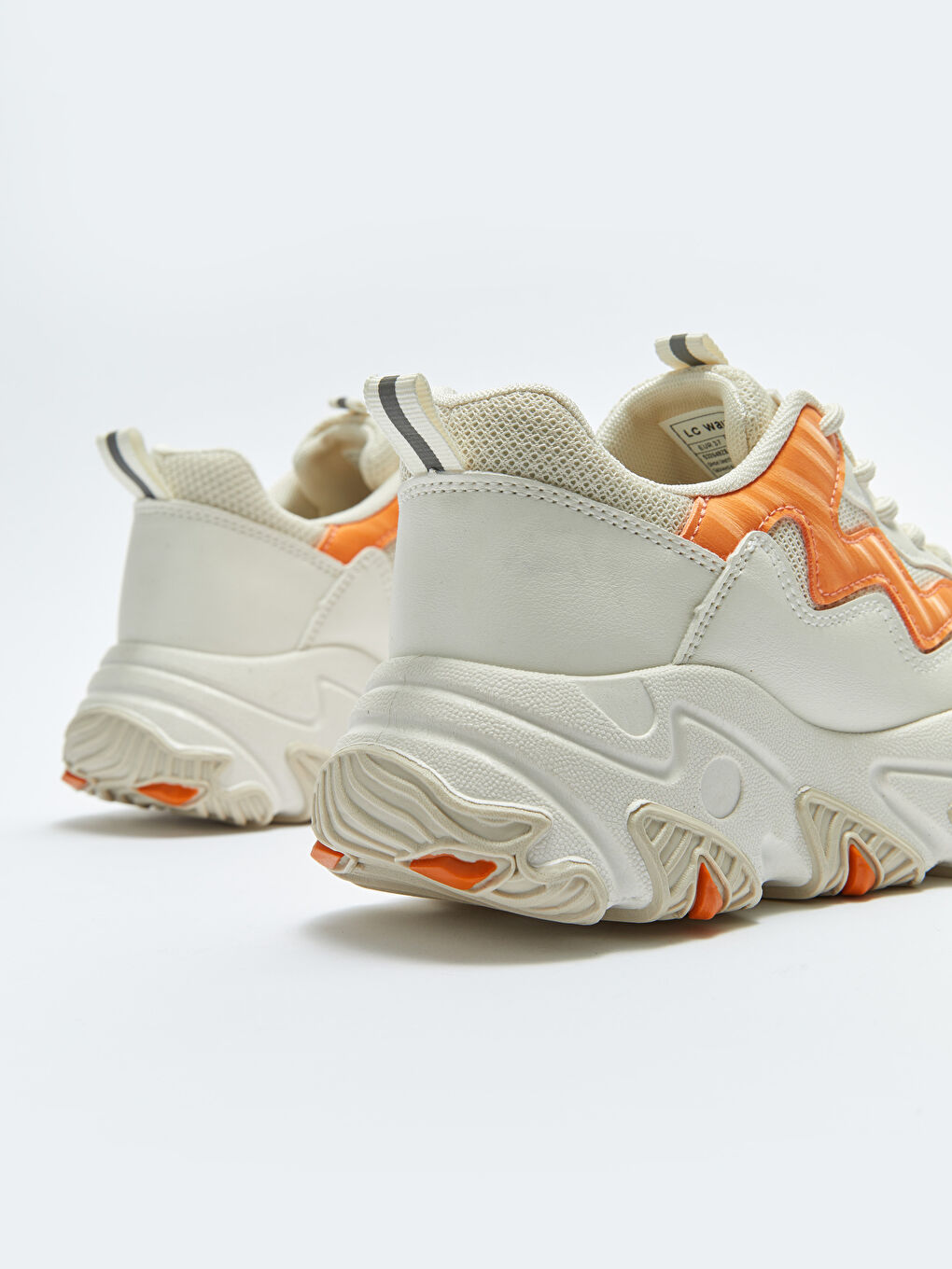 LCW STEPS Mesh Detailed Lace-Up Thick Sole Women's Sneakers -S32649Z8-SV8