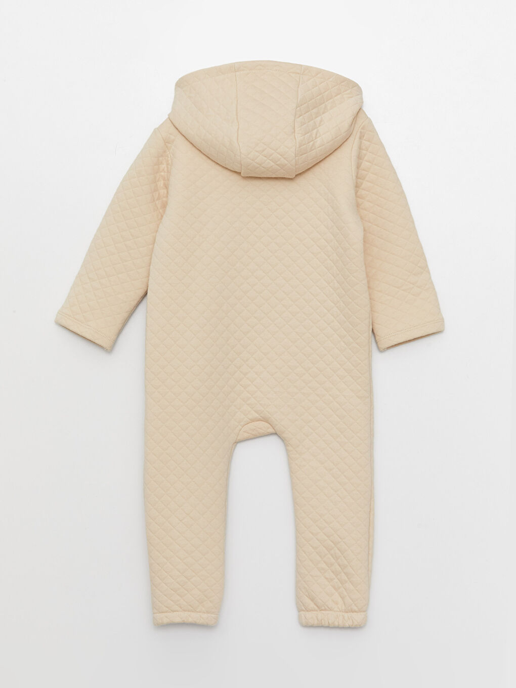 LC Waikiki Kombinezon za bebe dečake sa kapuljačom, dugim rukavima i uzorkom -S32673Z1-RMT