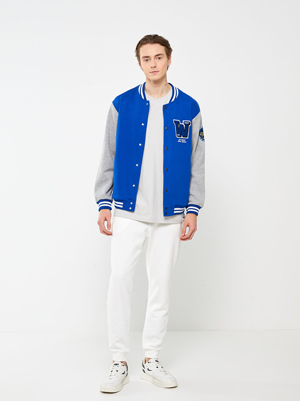 LC Waikiki PLAVA Bomber jakna Muškarac -S32689Z8-HSJ