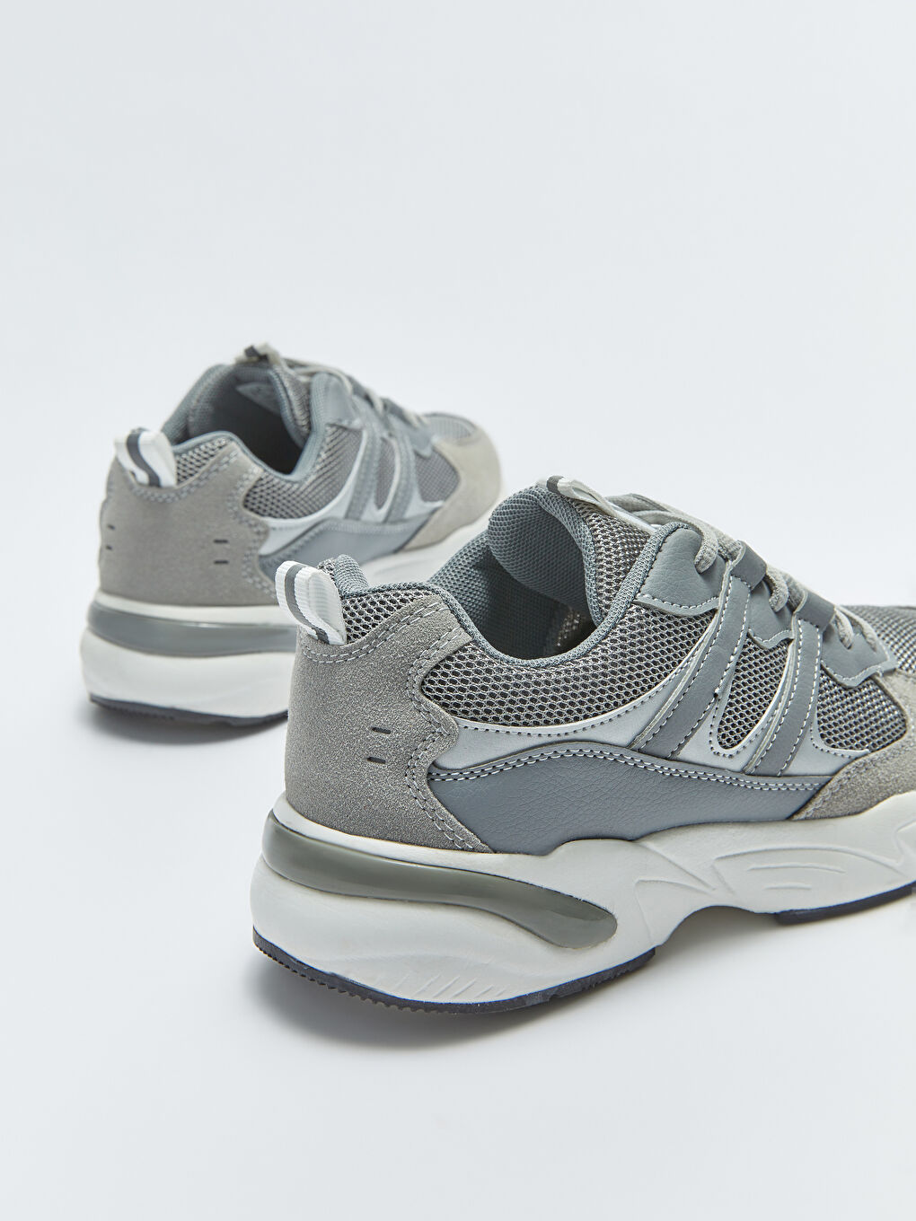 Lace-up Thick Soled Women's Sneakers-3