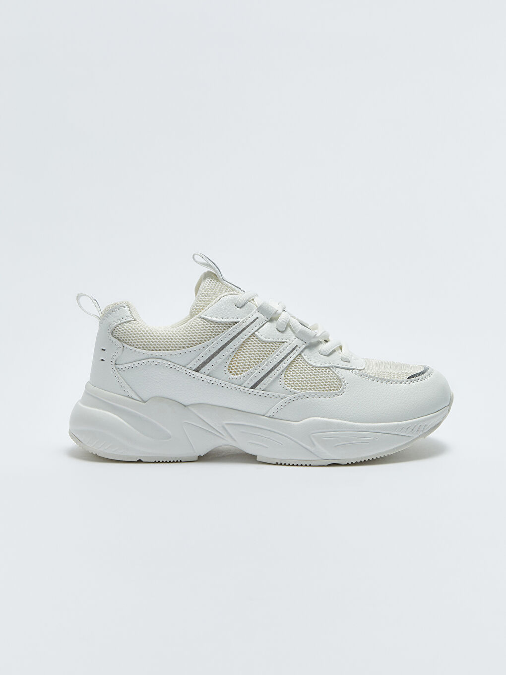 Lace-Up Thick Sole Women's Sport Shoes-1