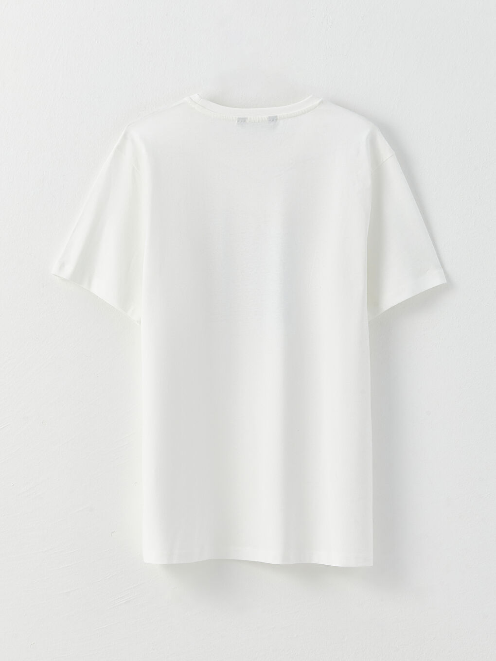 Crew Neck Short Sleeve Printed Combed Cotton Men's T-shirt-7