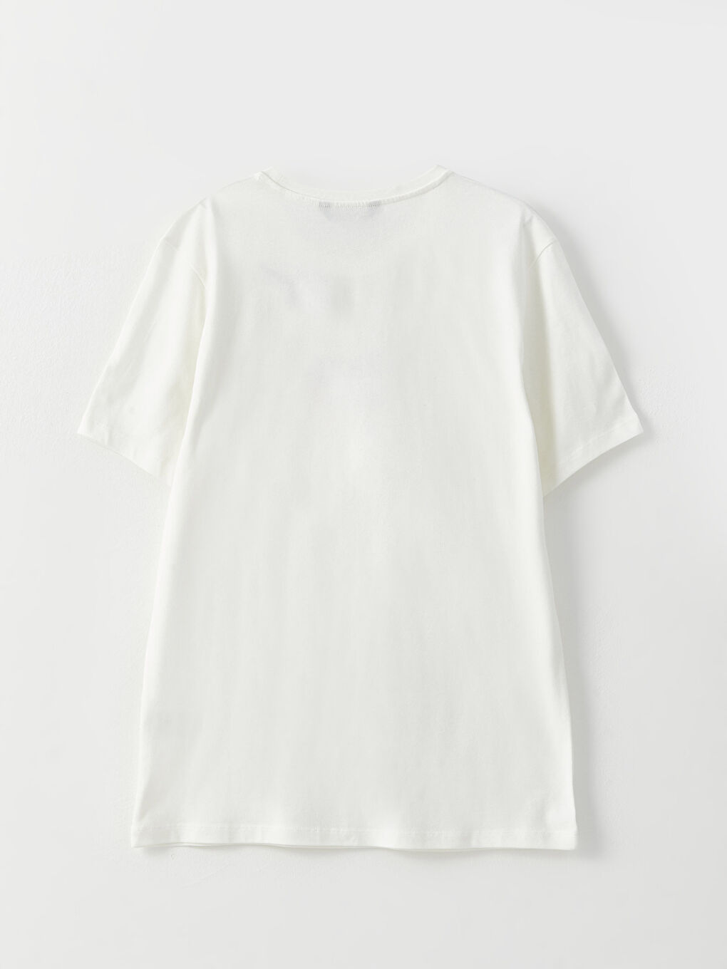 تيشيرت رجالي ياقة دائرية كم قصير مطبوع قطن ممشط-6