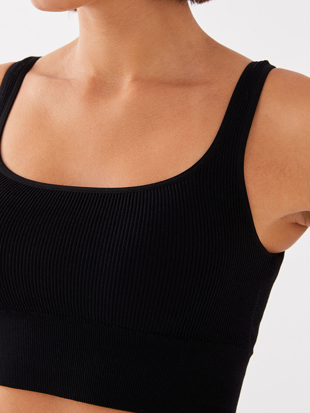 Flat Padded Seamless Sports Bra-3