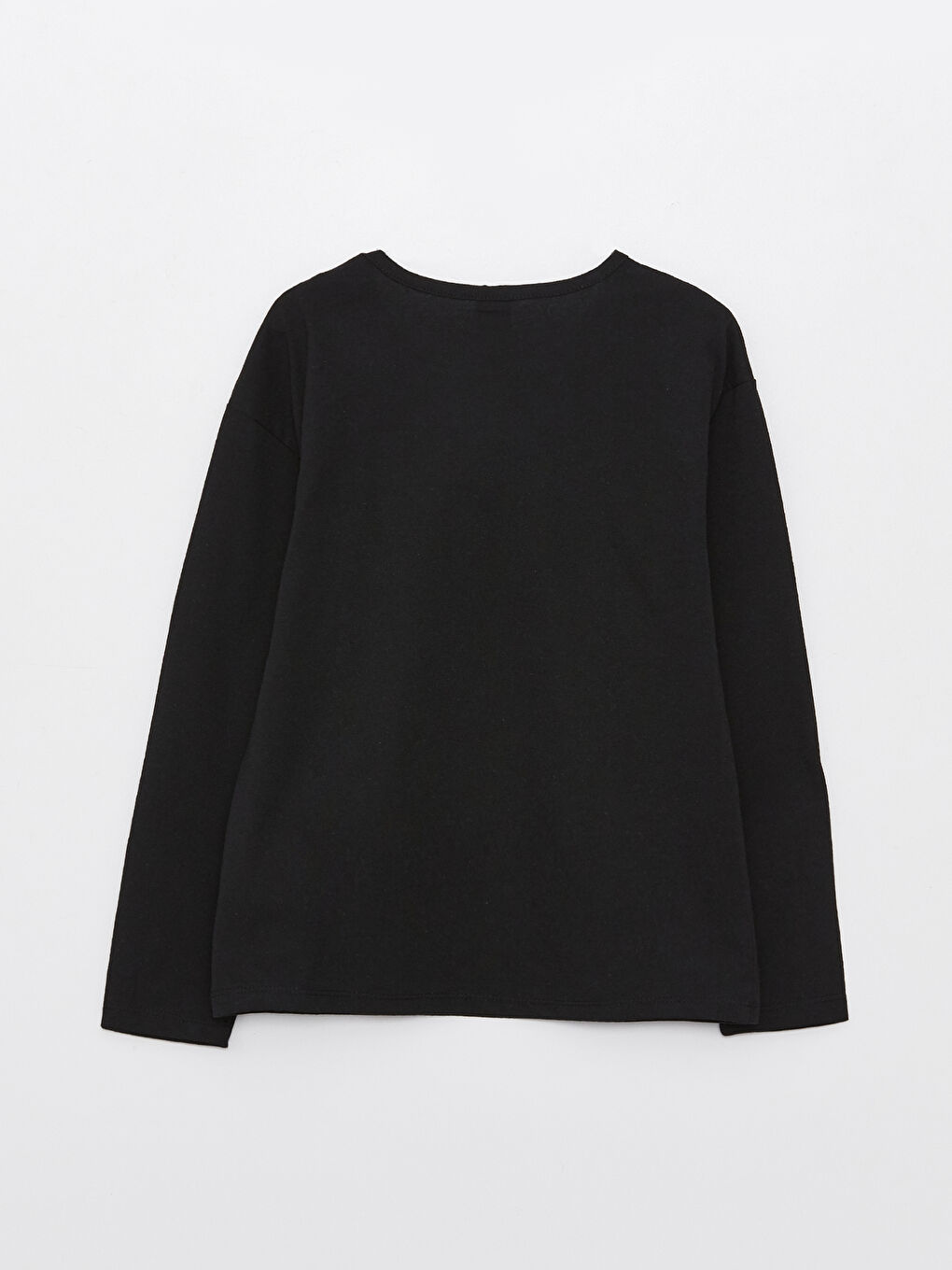 LCW Kids Crew Neck Basic Long Sleeve Girls' T-Shirt -S32820Z4-CVL