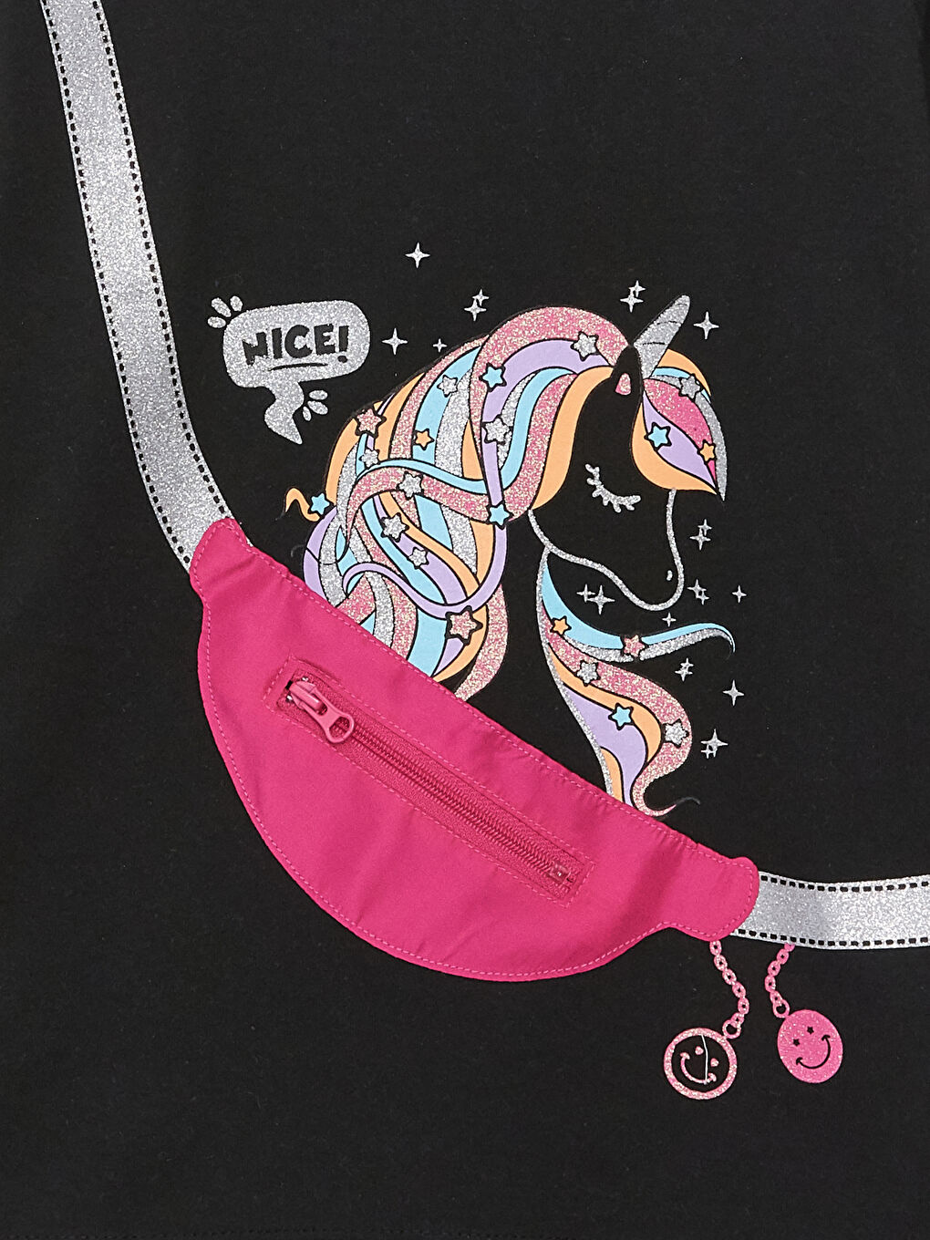 LCW Kids Crew Neck Basic Long Sleeve Girls' T-Shirt -S32820Z4-CVL
