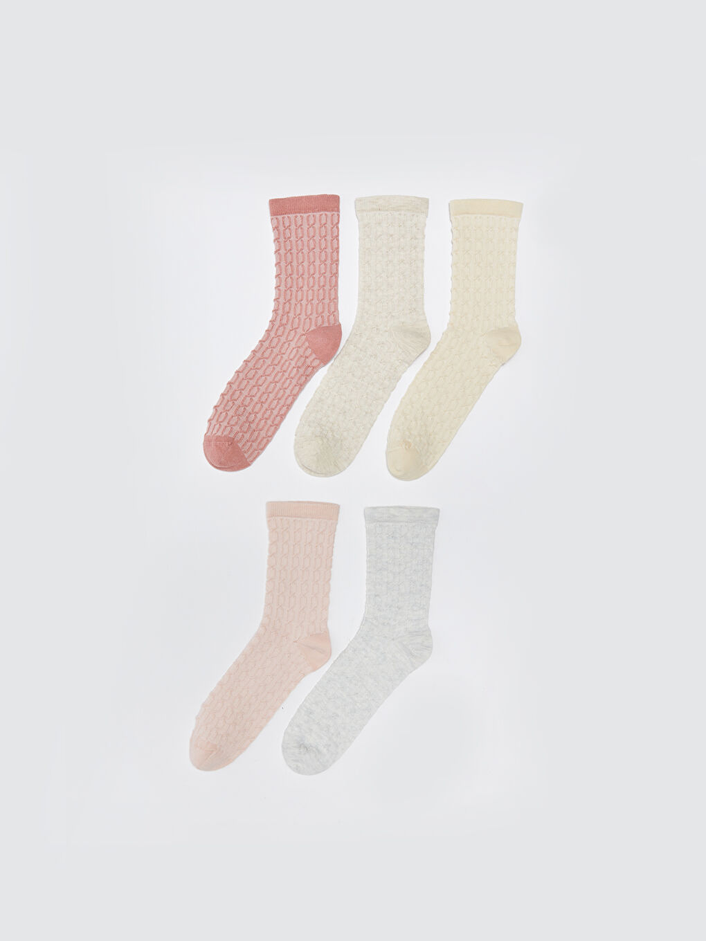 Women Patterned Socks 5 Pack
