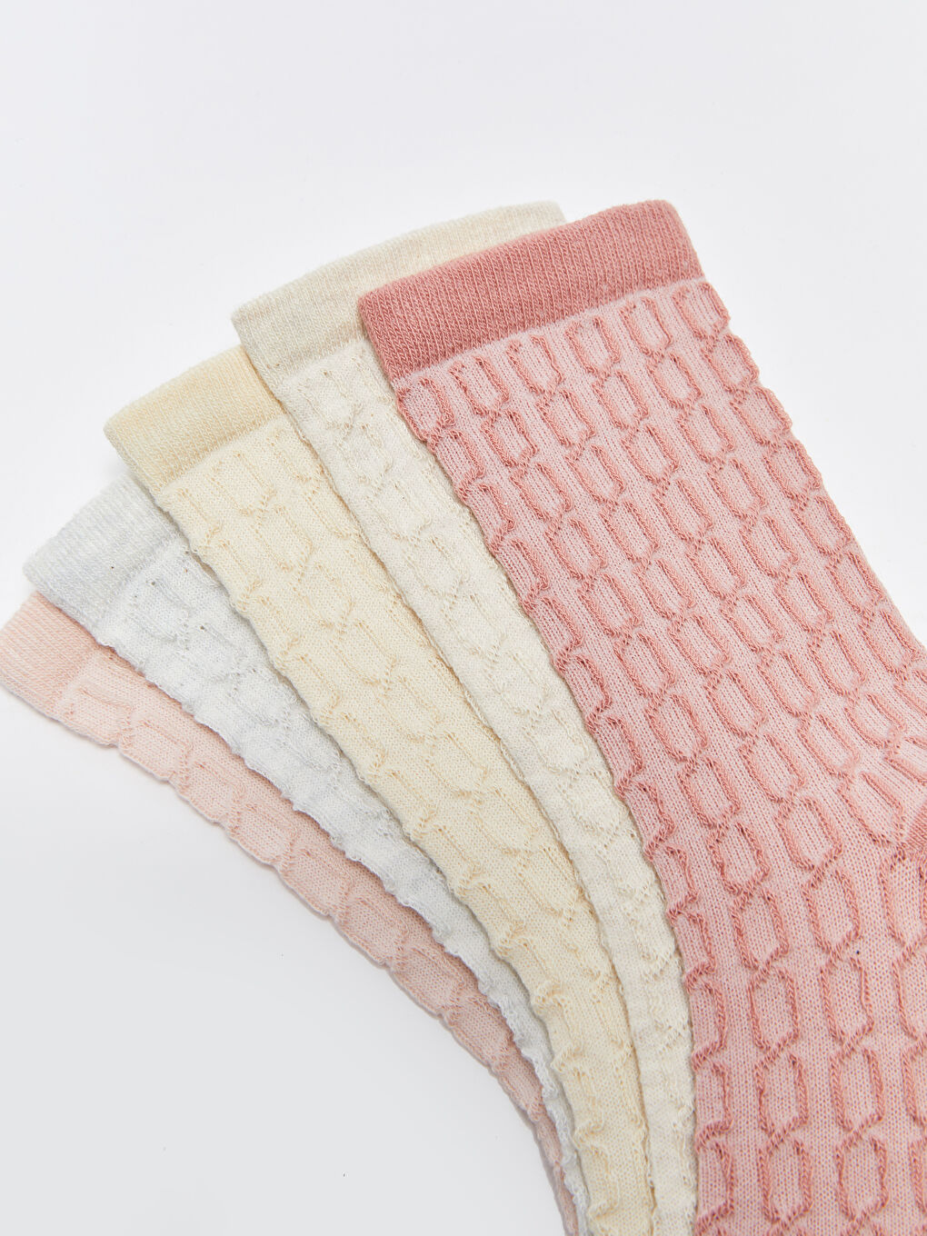 Women Patterned Socks 5 Pack-2