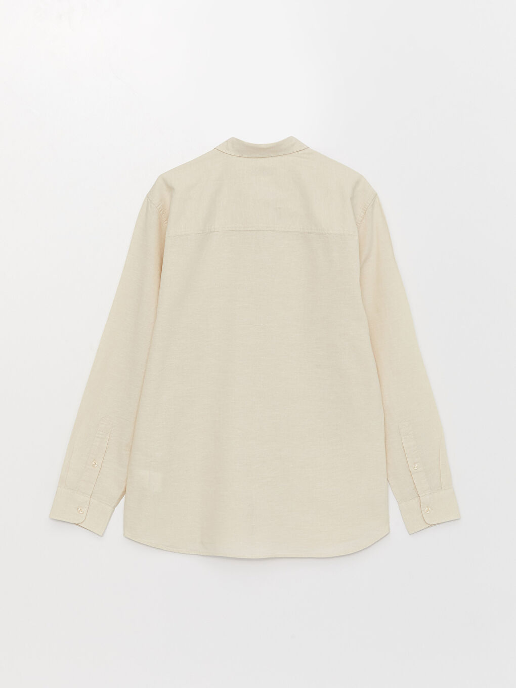 Košulja za muškarce Regular Fit, dugih rukava, od mešavine lana -S32854Z8-L8Q