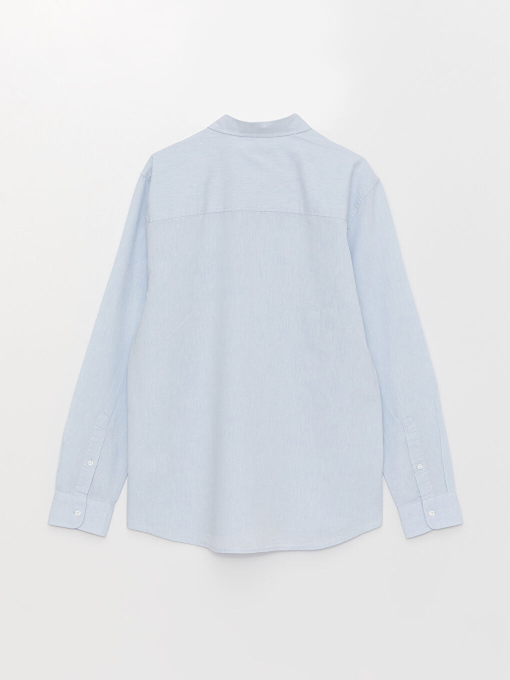 Mavi Regular Fit Uzun Kollu Keten Karışımlı Erkek Gömlek-6