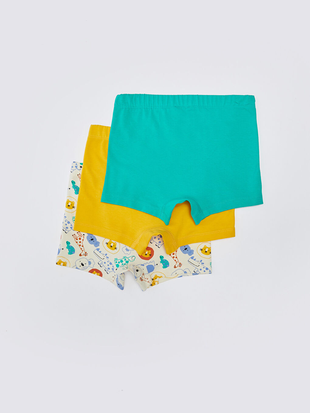 Трусы-Боксеры Для Малышей Мальчиков С Принтом, 3 Шт.-1