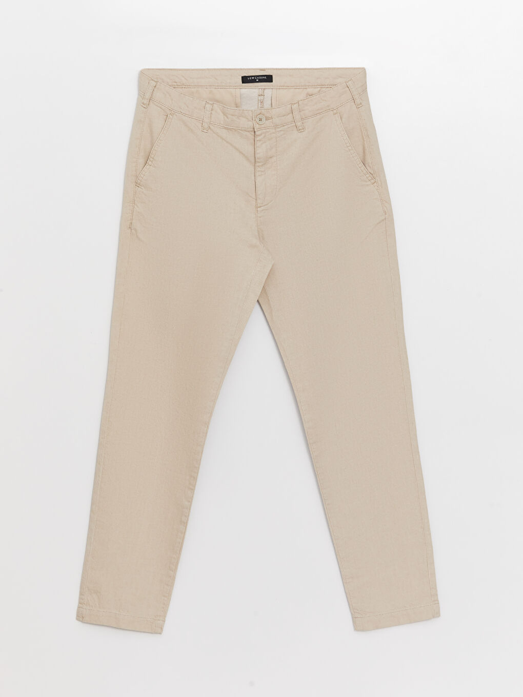 XSIDE Regular Fit Linen-Look Men's Trousers -S32878Z8-S9Y