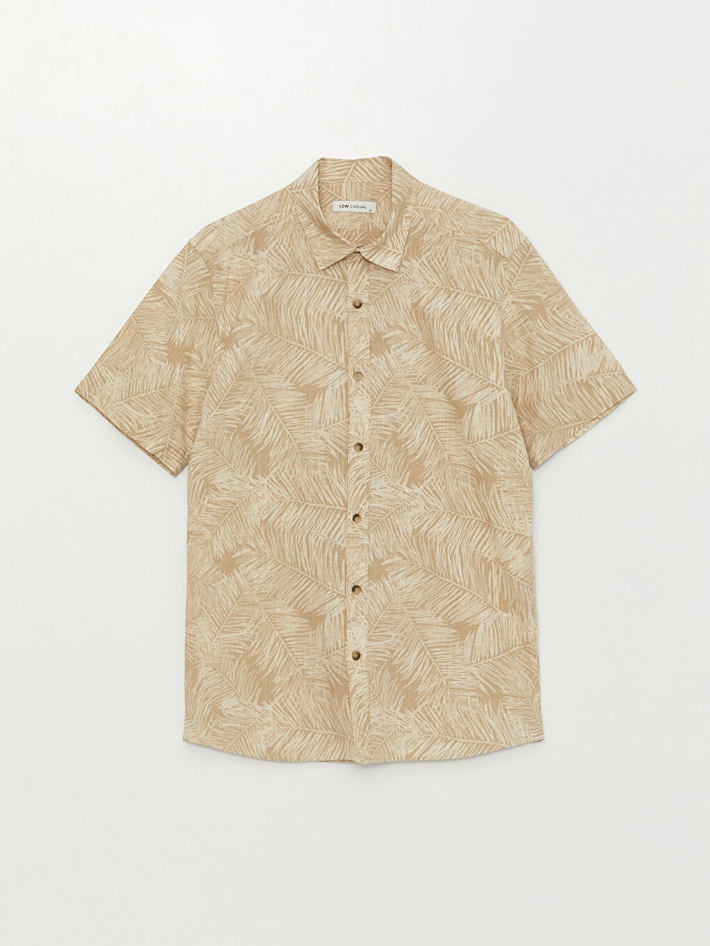XSIDE Chemise en Popeline à Motifs à Manches Courtes pour Hommes Coupe Régulière -S32881Z8-LQC